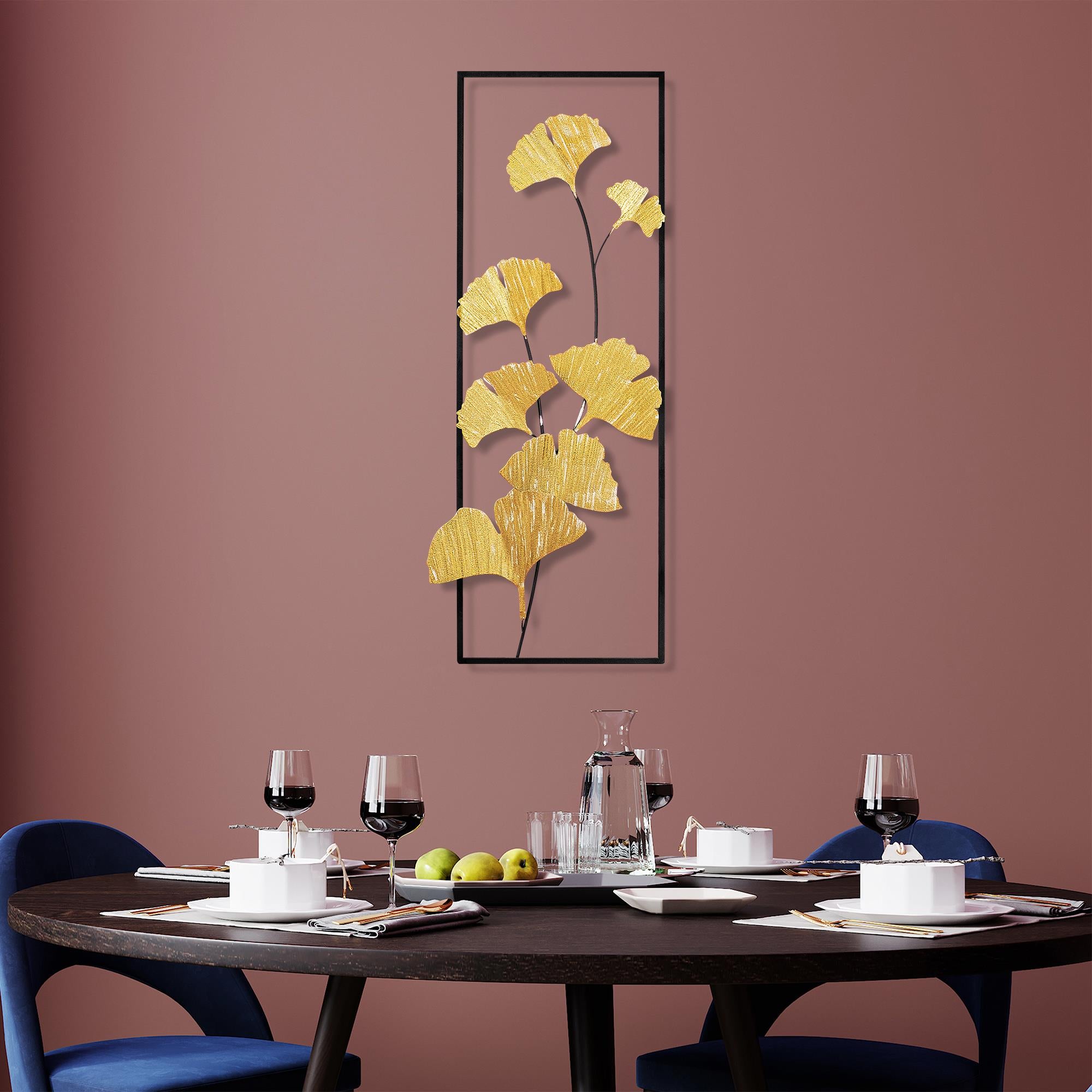 BYS-081-A Dekoratif Metal Duvar Tablosu | ByLamp