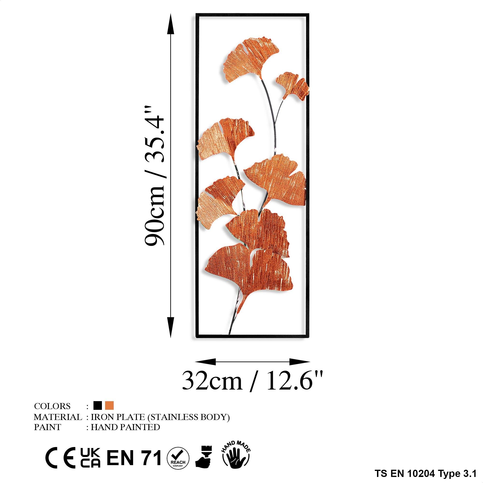 BYS-081-B Dekoratif Metal Duvar Tablosu | ByLamp