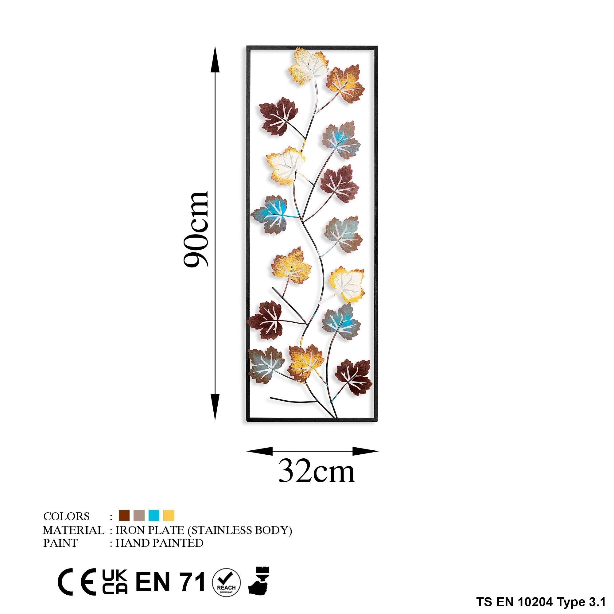 BYS-097 Dekoratif Metal Duvar Tablosu | ByLamp