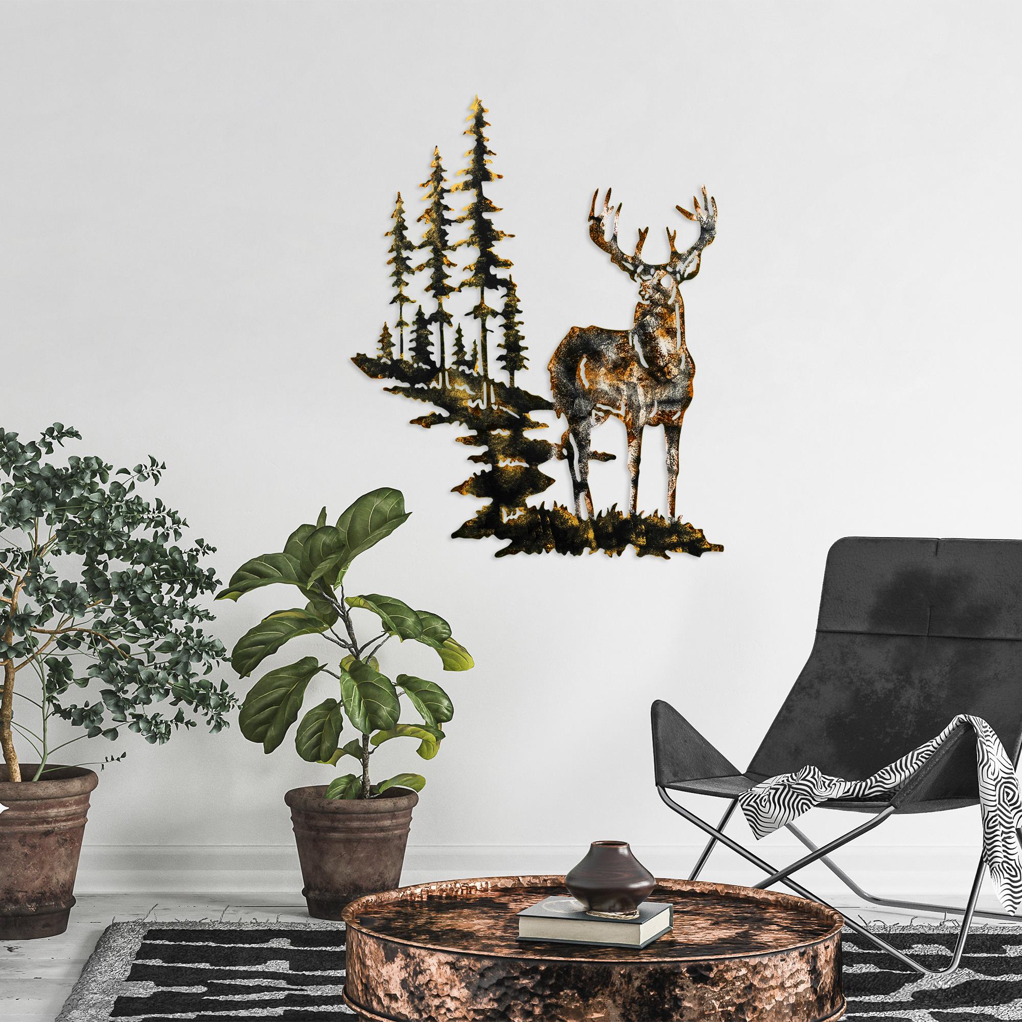 BYS-100-B Dekoratif Metal Duvar Tablosu | ByLamp