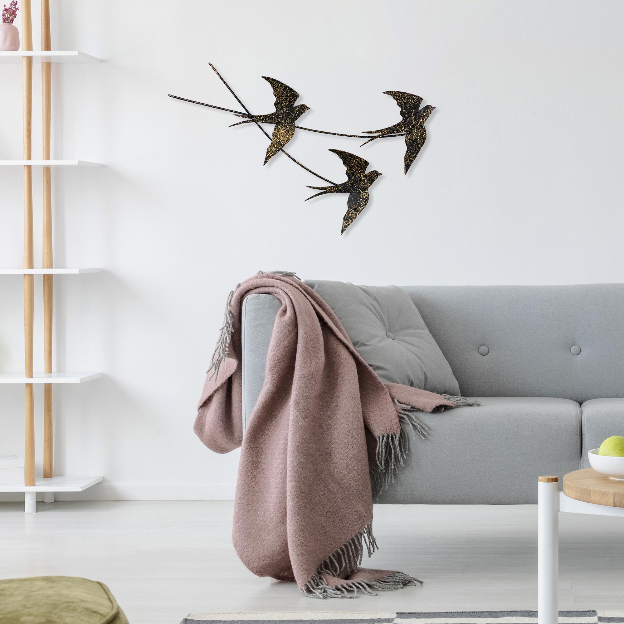 BYS-102-A Dekoratif Metal Duvar Tablosu | ByLamp