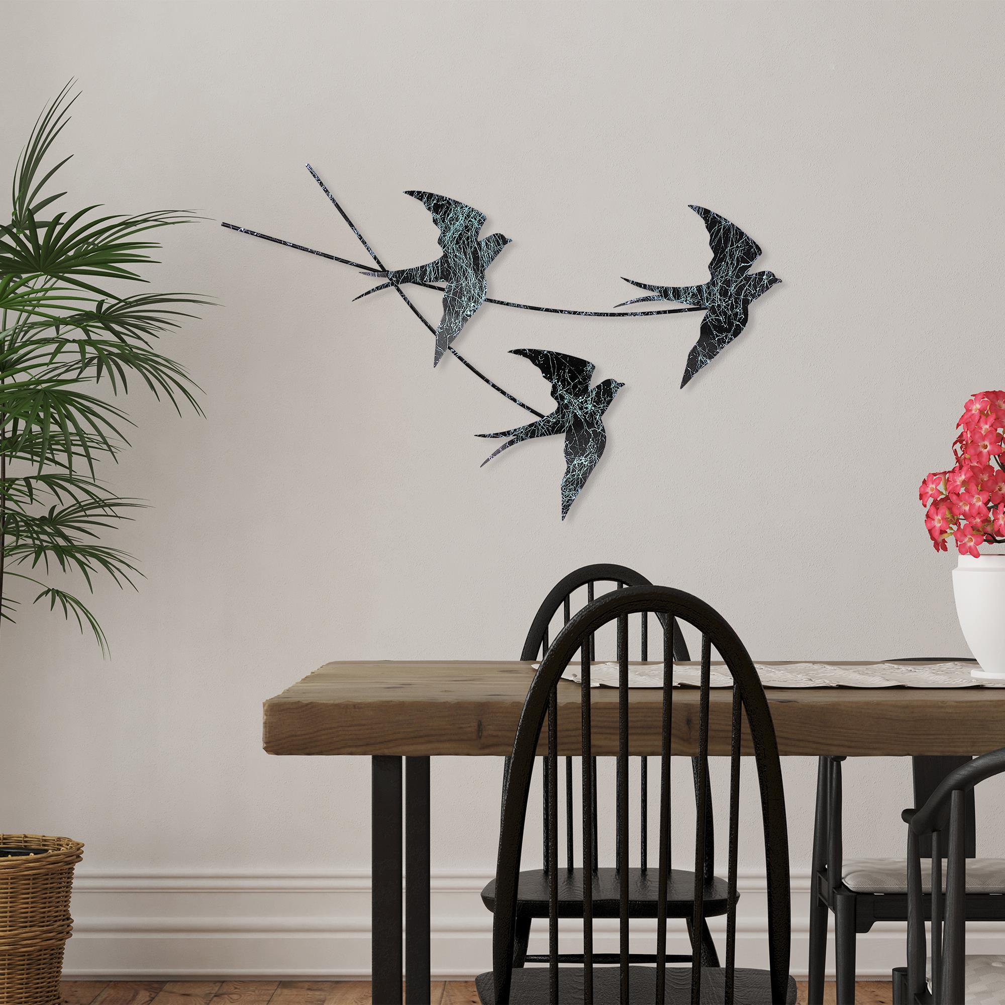 BYS-102-B Dekoratif Metal Duvar Tablosu | ByLamp