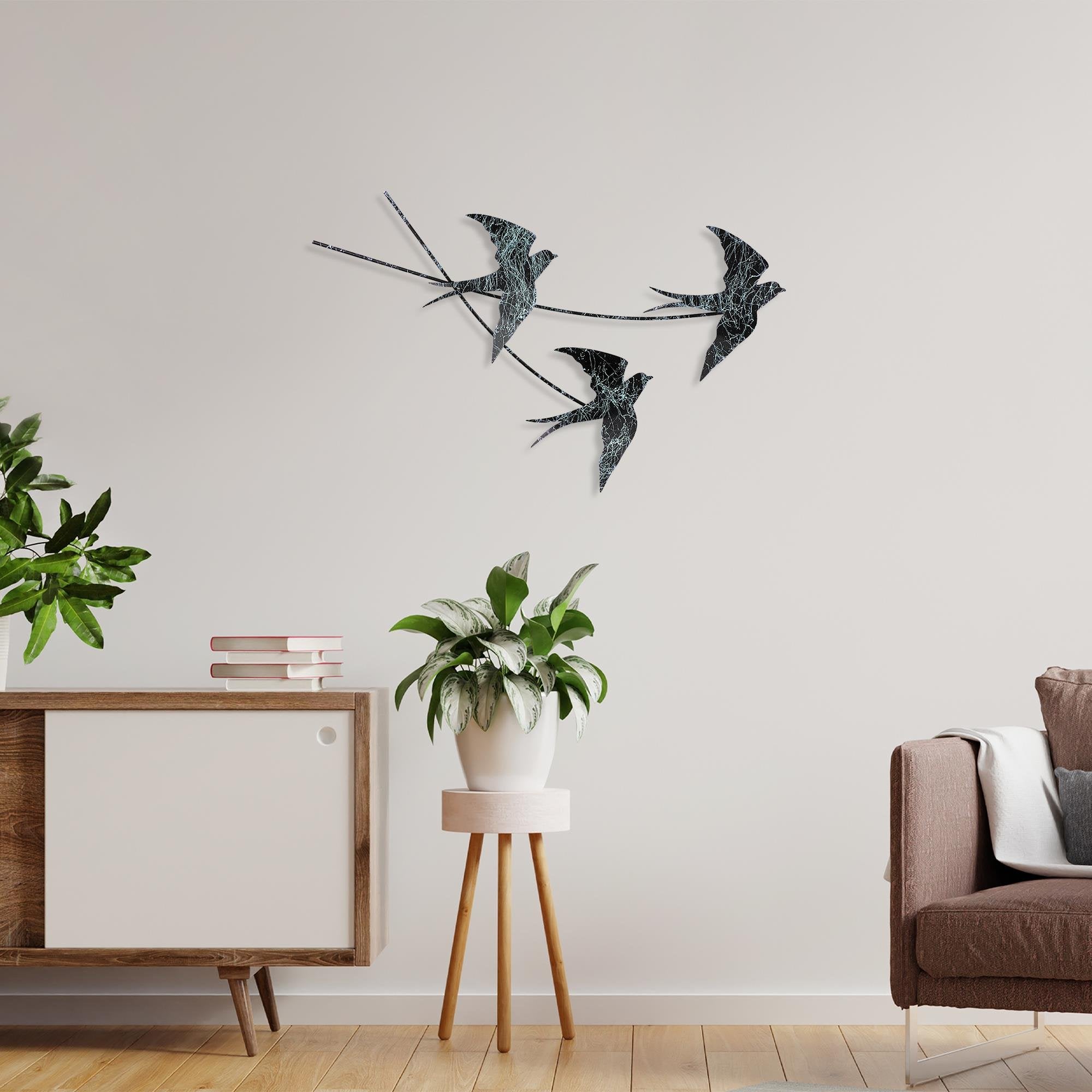 BYS-102-B Dekoratif Metal Duvar Tablosu | ByLamp