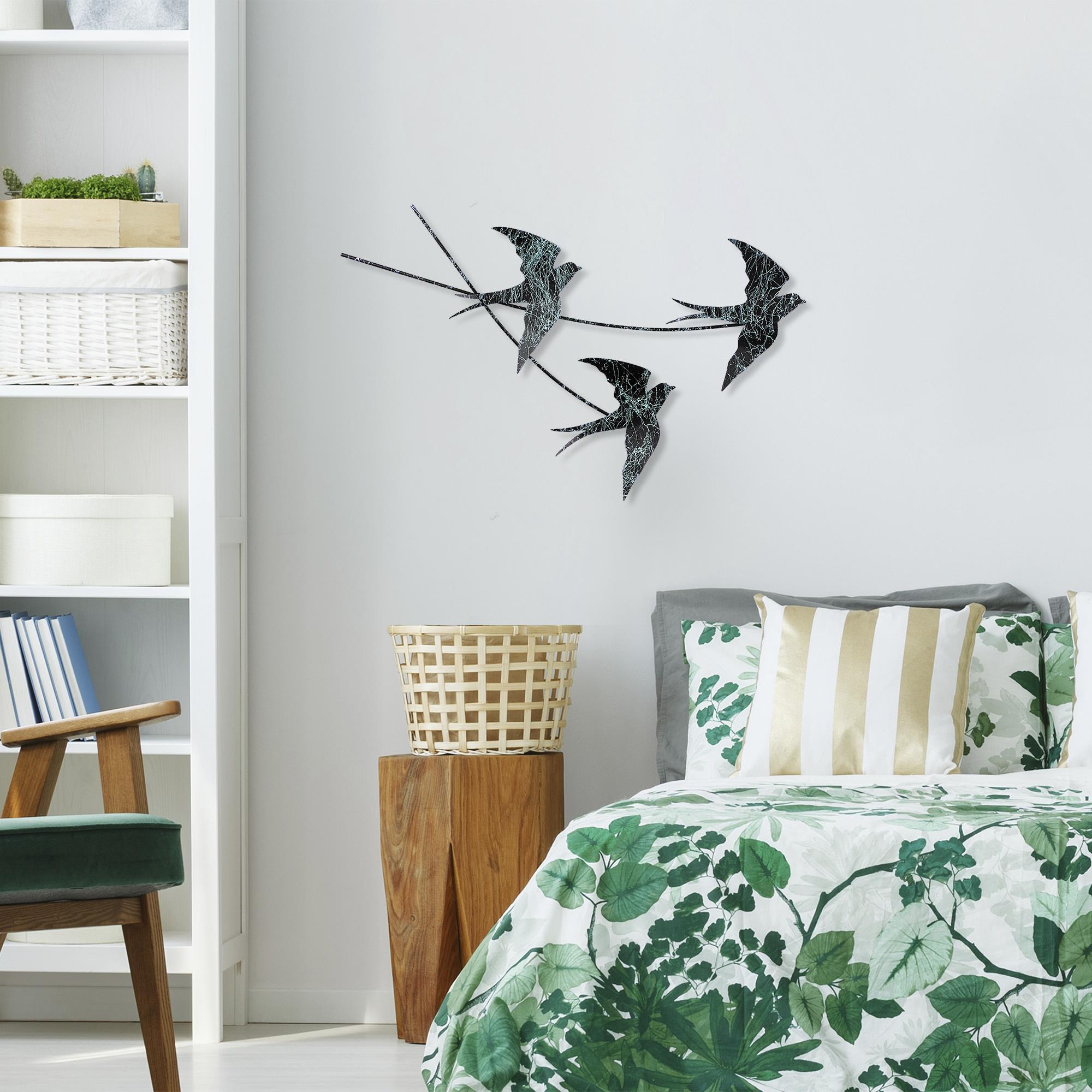 BYS-102-B Dekoratif Metal Duvar Tablosu | ByLamp