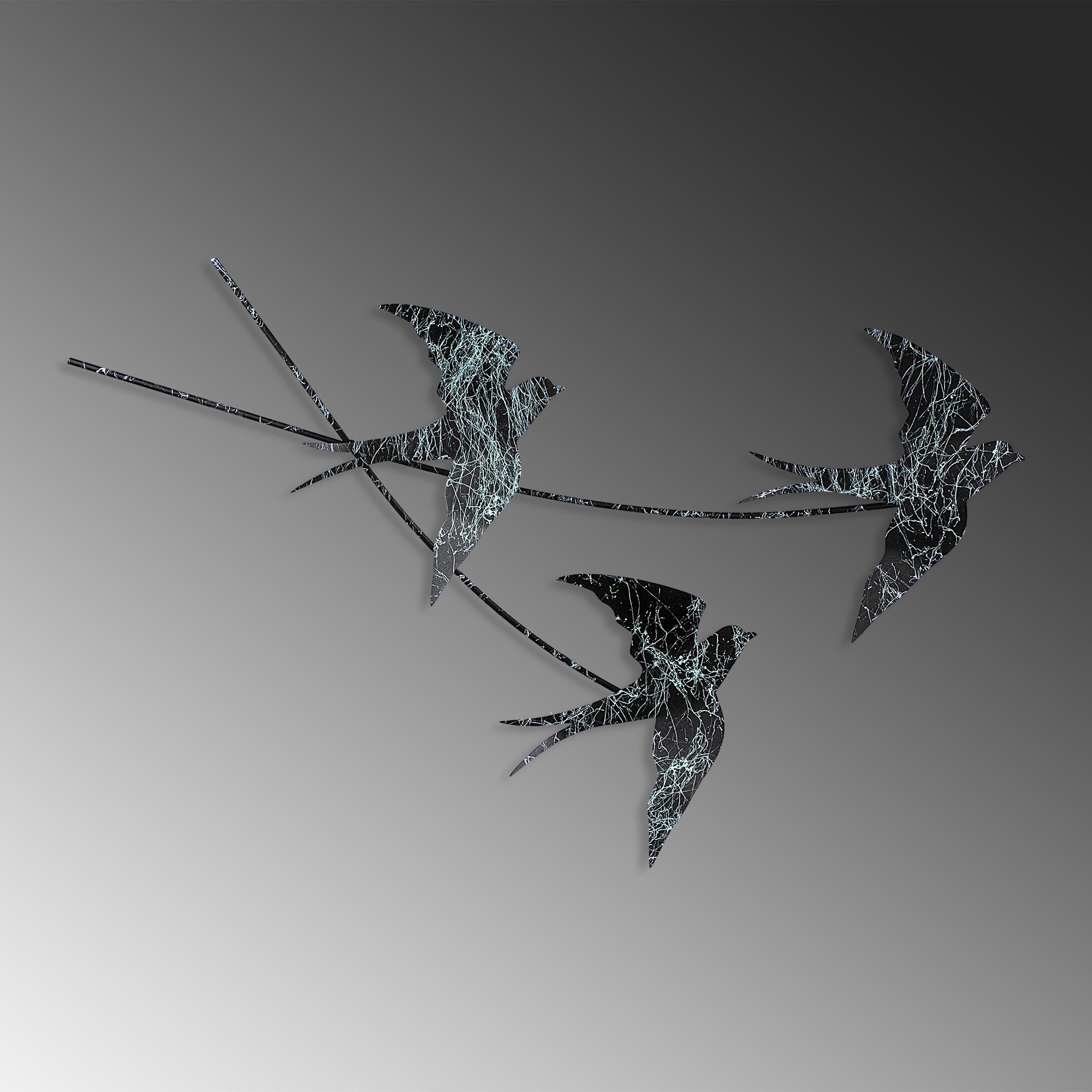 BYS-102-B Dekoratif Metal Duvar Tablosu | ByLamp