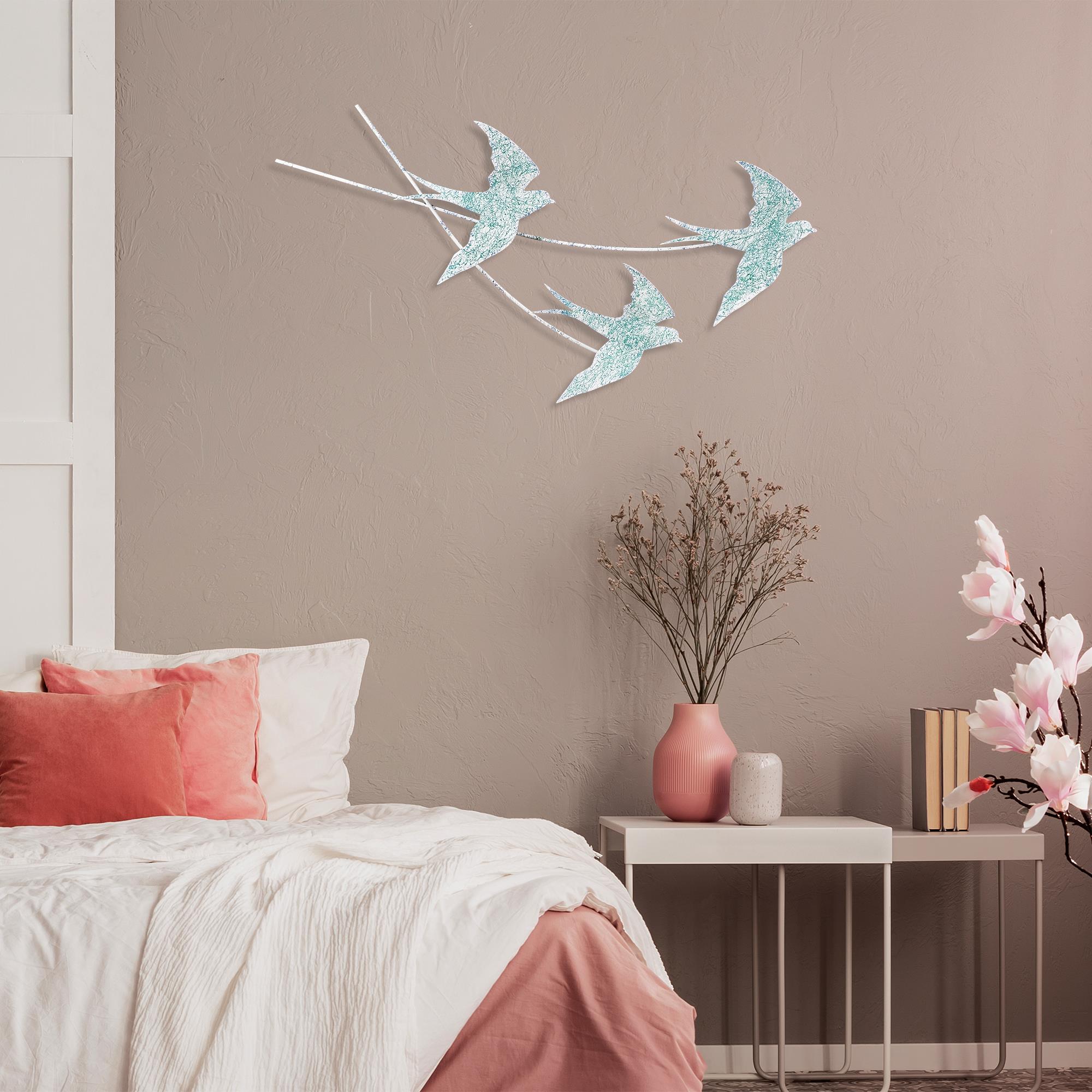 BYS-102-C Dekoratif Metal Duvar Tablosu | ByLamp