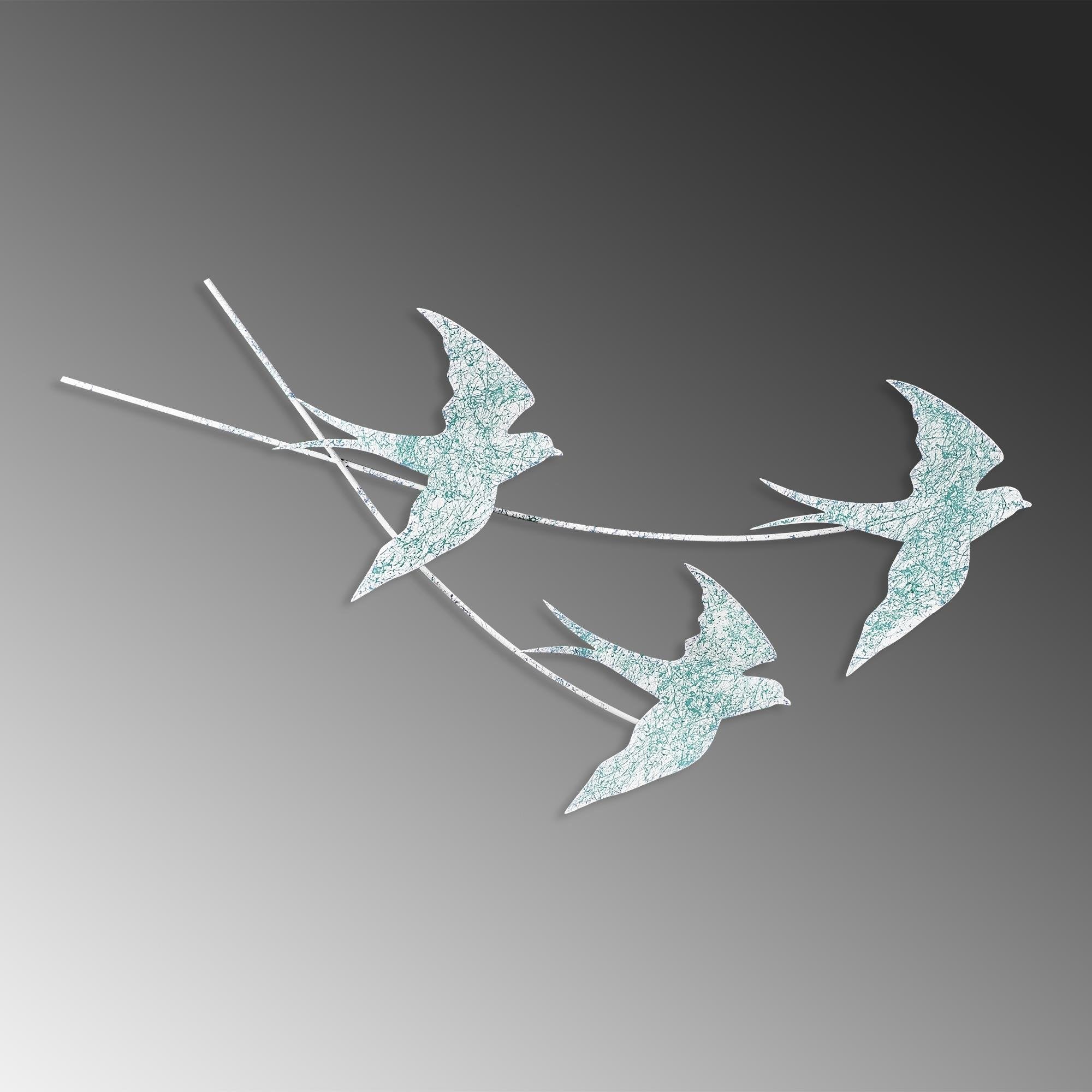 BYS-102-C Dekoratif Metal Duvar Tablosu | ByLamp