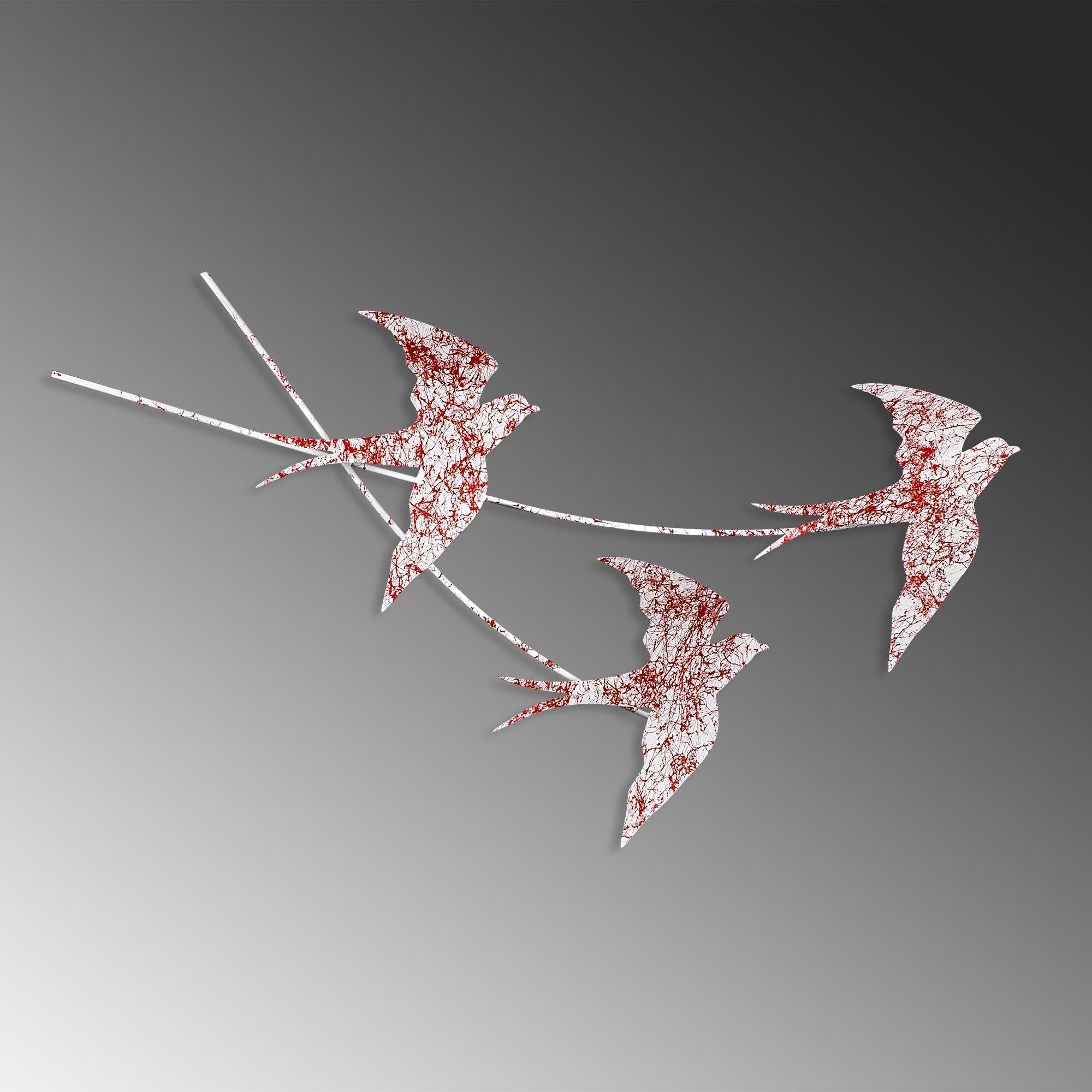 BYS-102-D Dekoratif Metal Duvar Tablosu | ByLamp