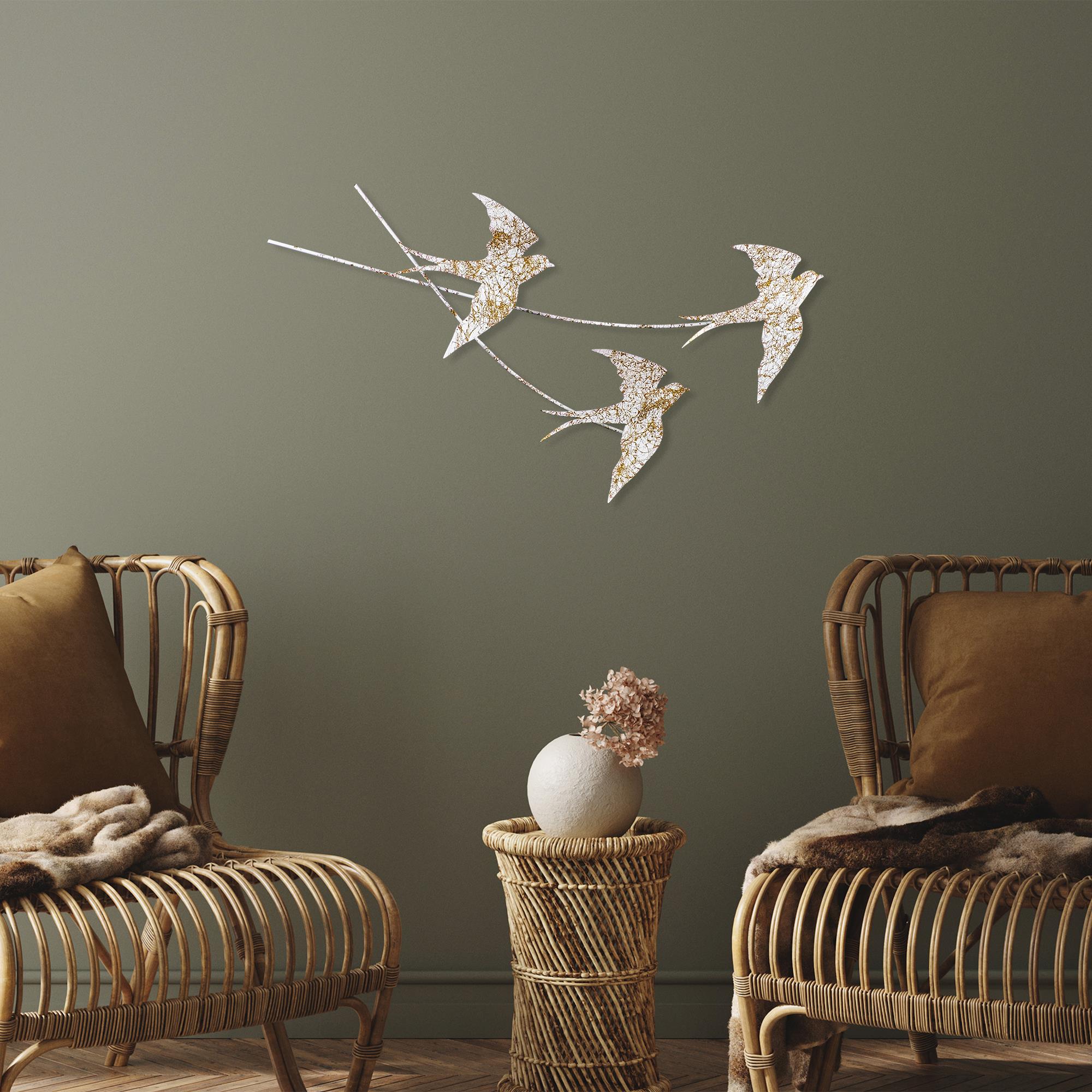 BYS-102-E Dekoratif Metal Duvar Tablosu | ByLamp