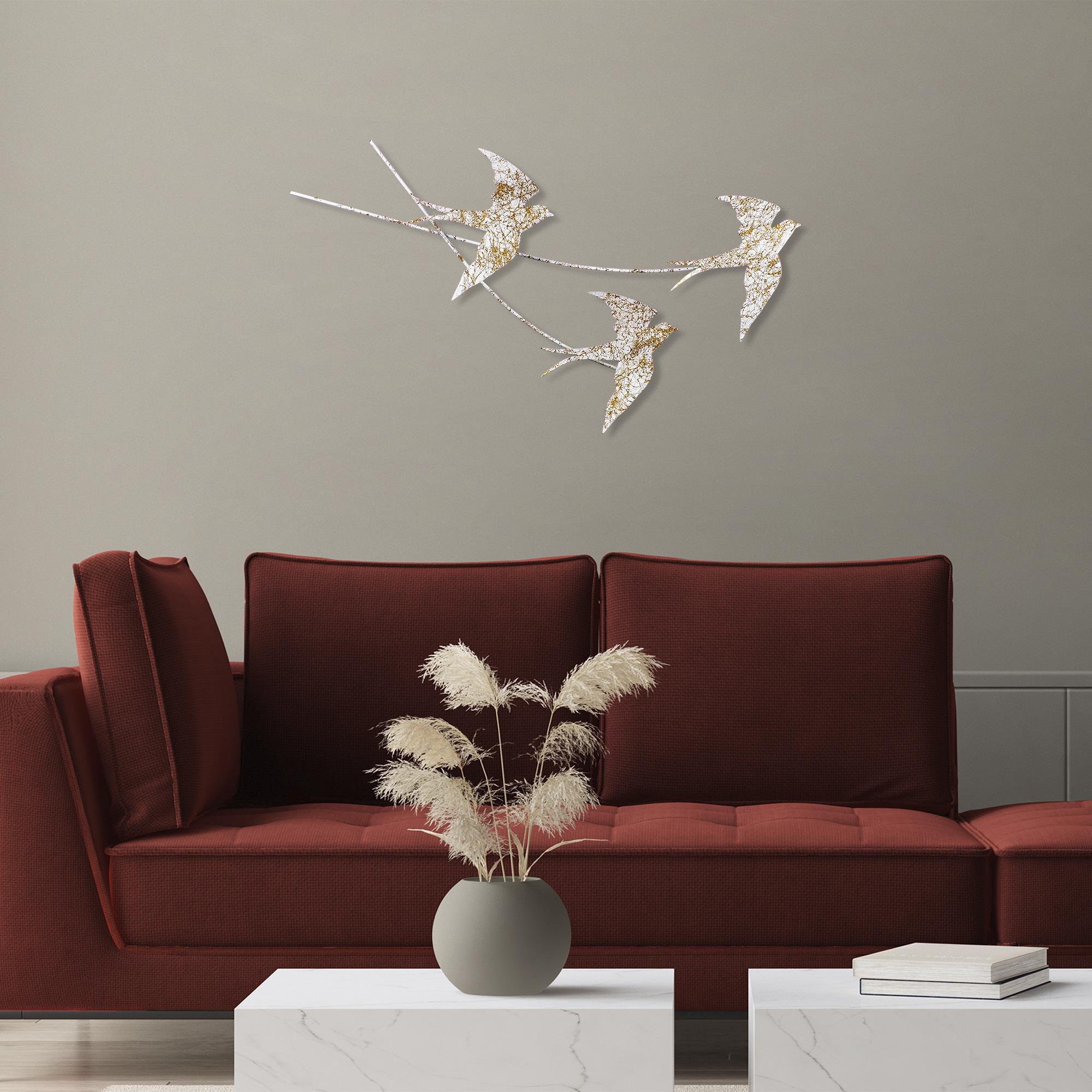 BYS-102-E Dekoratif Metal Duvar Tablosu | ByLamp