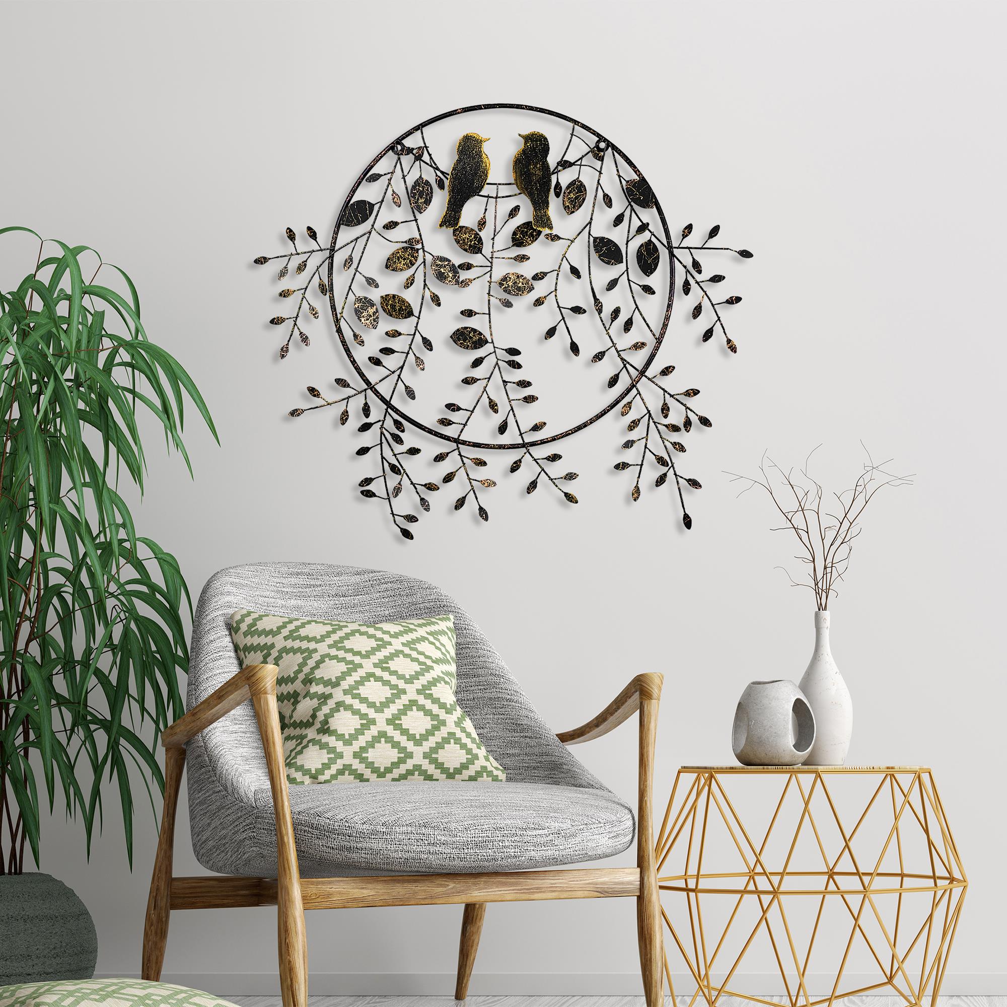 BYS-105-A Dekoratif Metal Duvar Tablosu | ByLamp