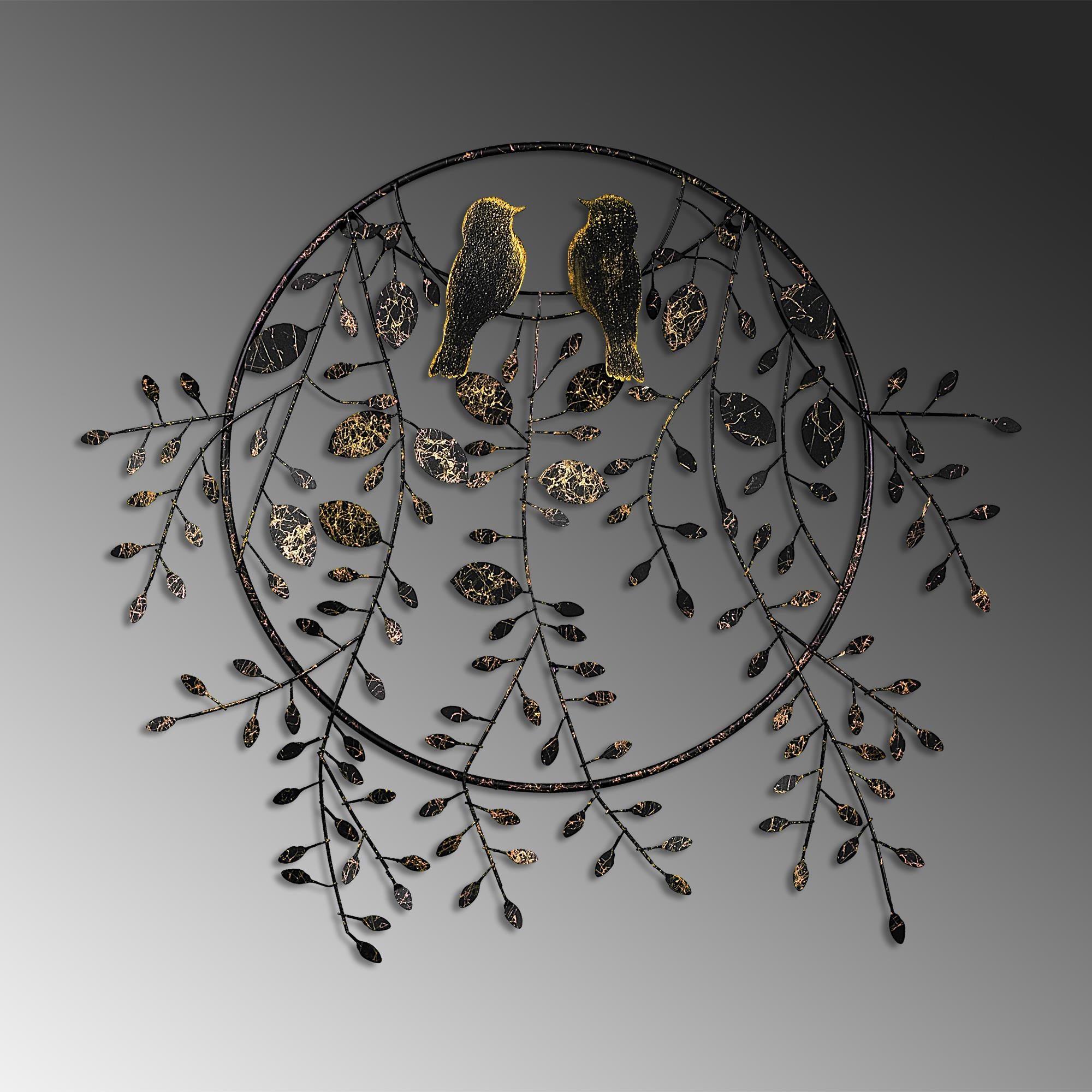 BYS-105-A Dekoratif Metal Duvar Tablosu | ByLamp