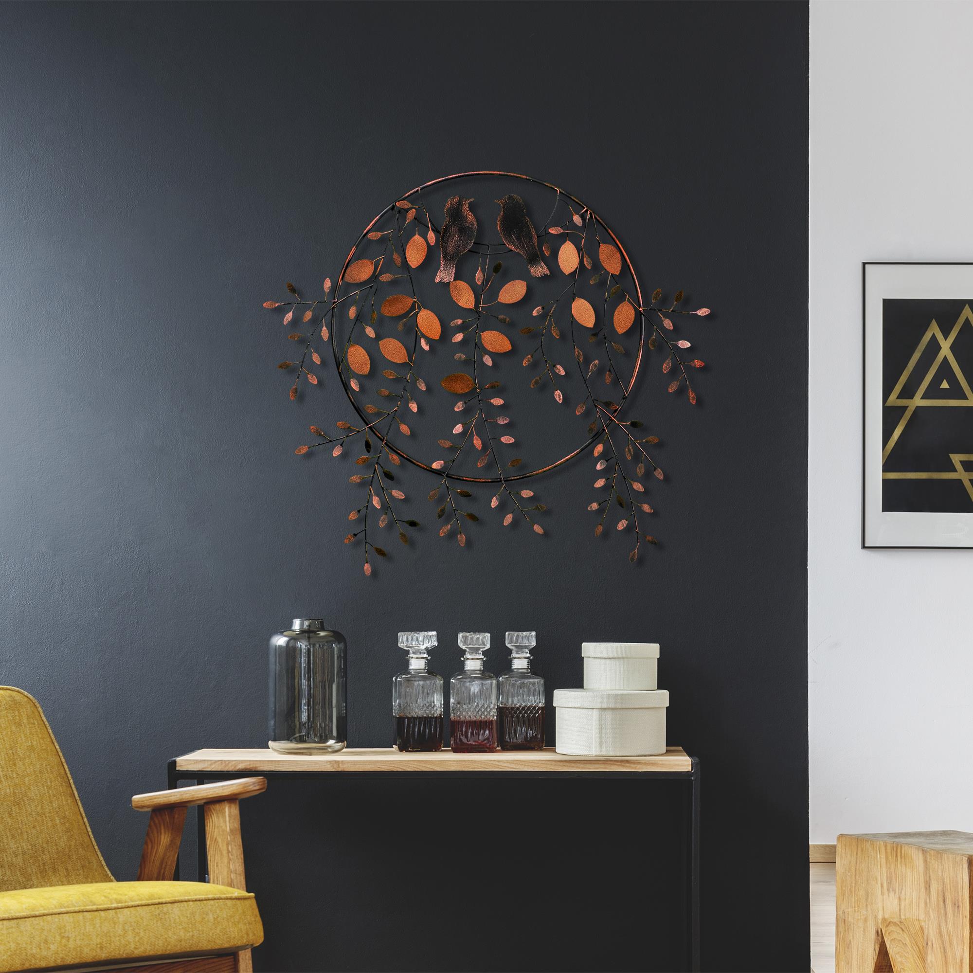 BYS-105-B Dekoratif Metal Duvar Tablosu | ByLamp