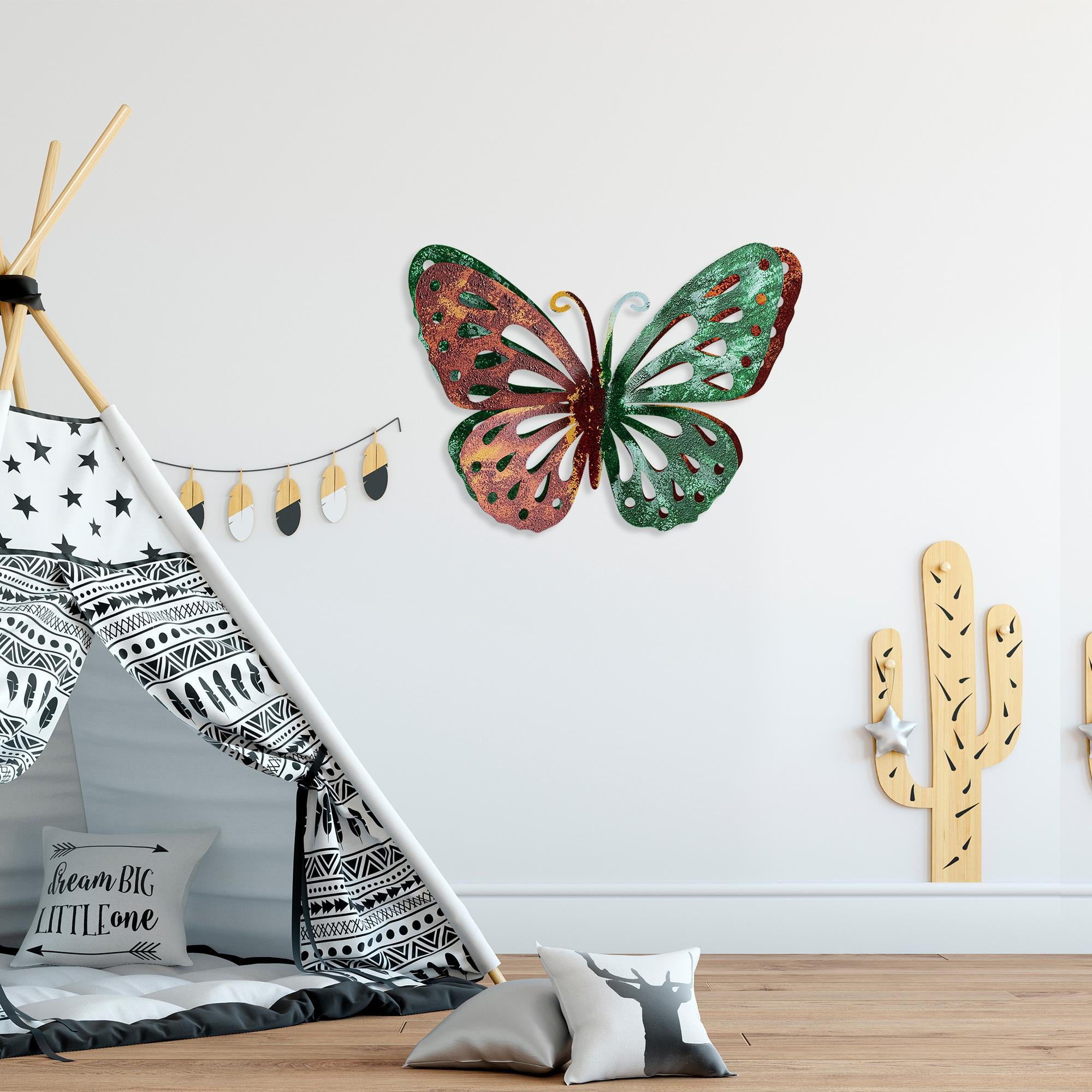 BYS-107-B Dekoratif Metal Duvar Tablosu | ByLamp