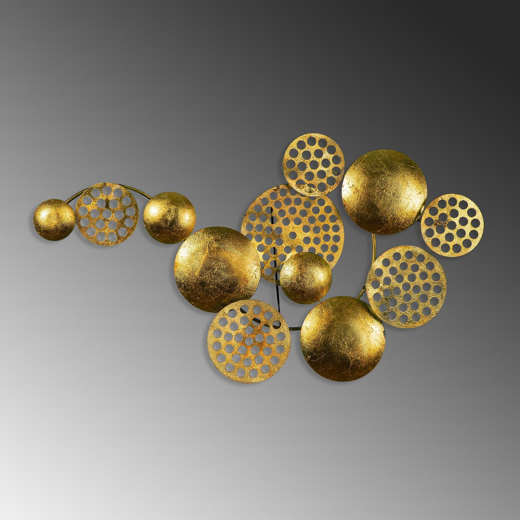 BYS-108-B Dekoratif Metal Duvar Tablosu | ByLamp