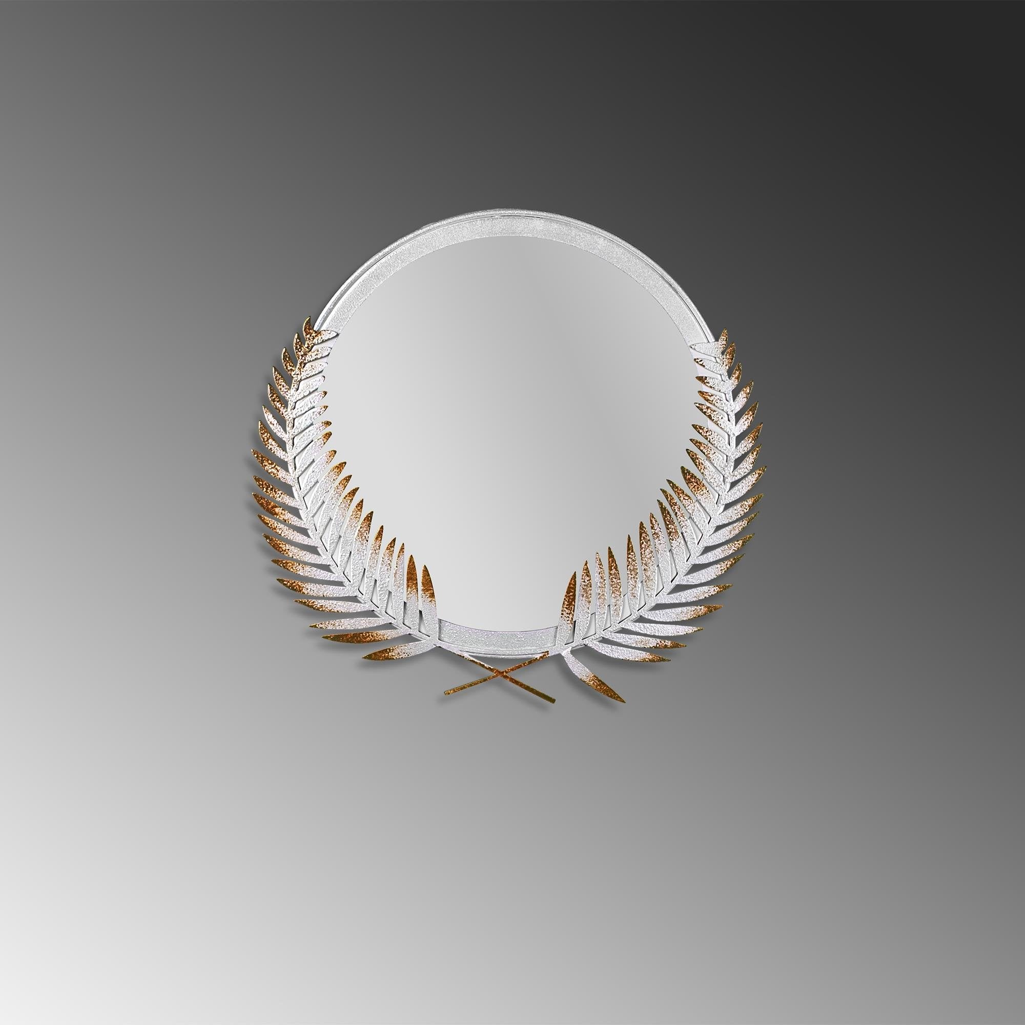 BYS-110-B Dekoratif Metal Duvar Aynası | ByLamp