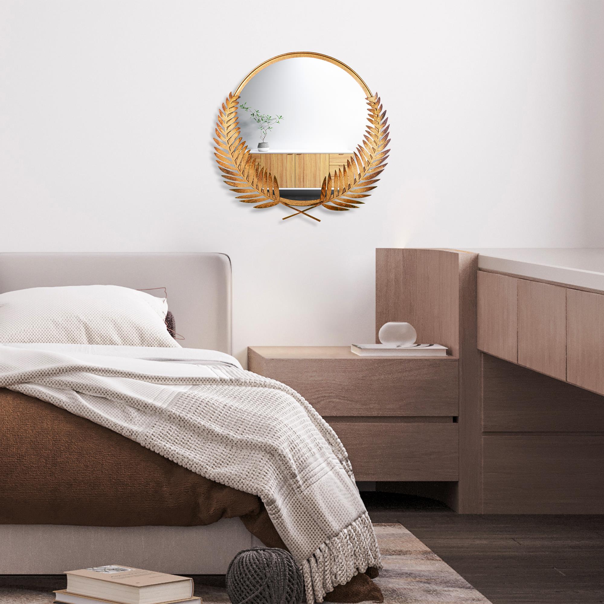 BYS-112 Dekoratif Metal Duvar Aynası | ByLamp