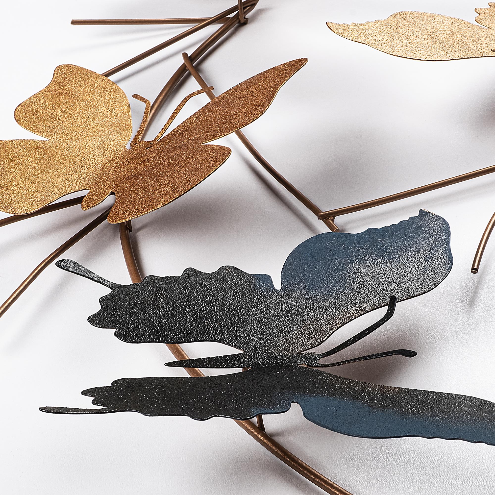 BYS-114-A Dekoratif Metal Duvar Tablosu | ByLamp