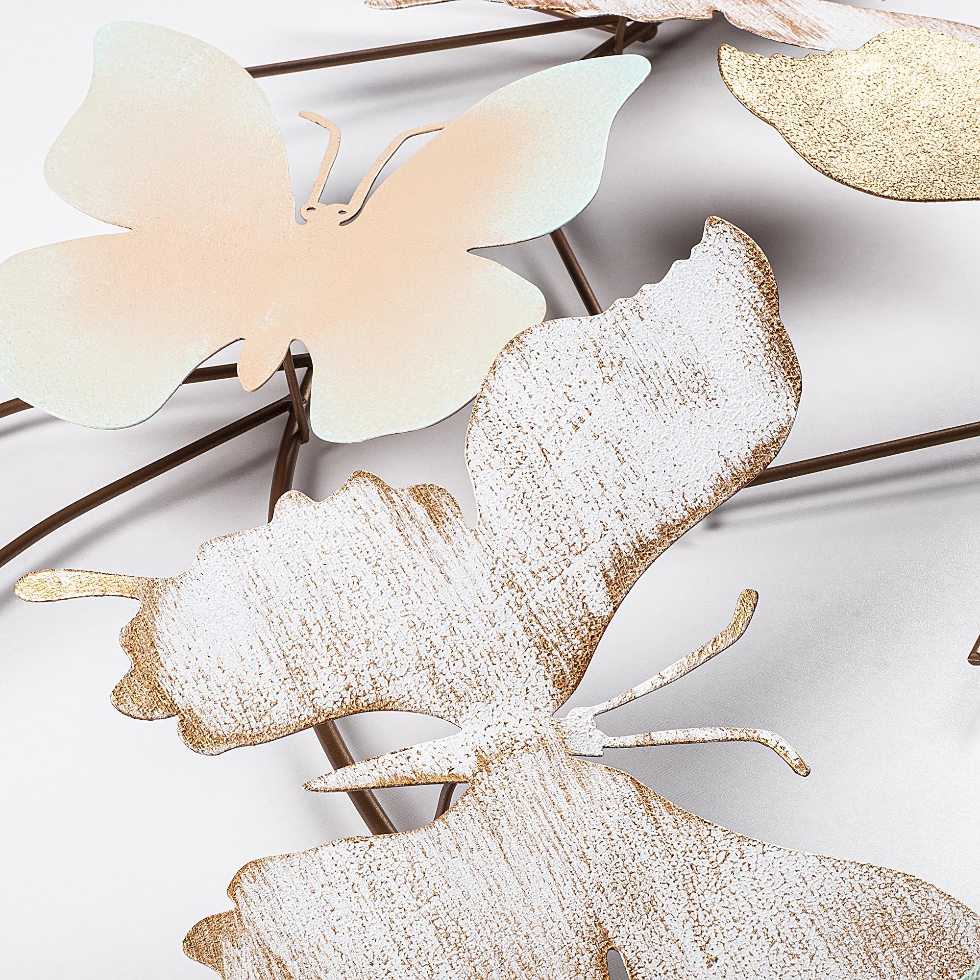 BYS-114-B Dekoratif Metal Duvar Tablosu | ByLamp