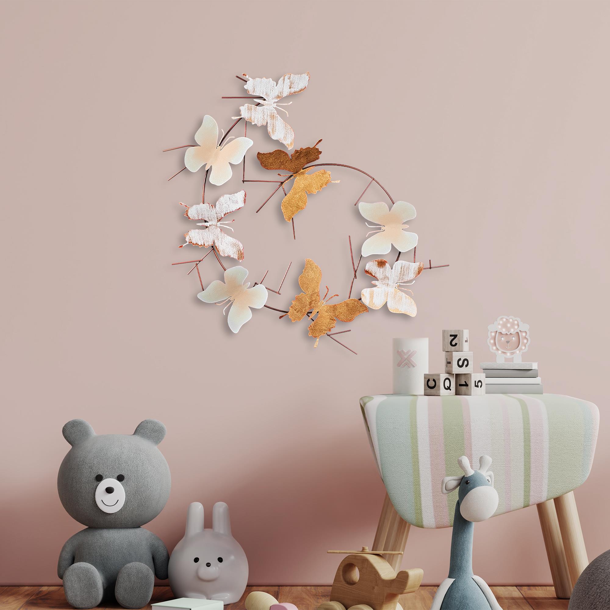 BYS-114-B Dekoratif Metal Duvar Tablosu | ByLamp