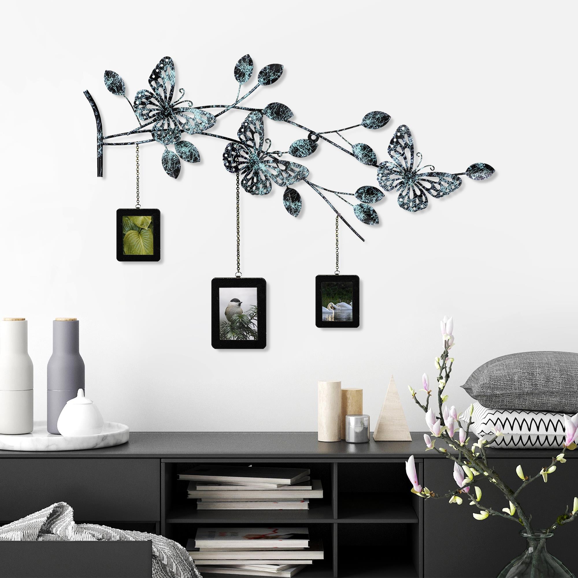 BYS-115-B Dekoratif Metal Duvar Tablosu | ByLamp