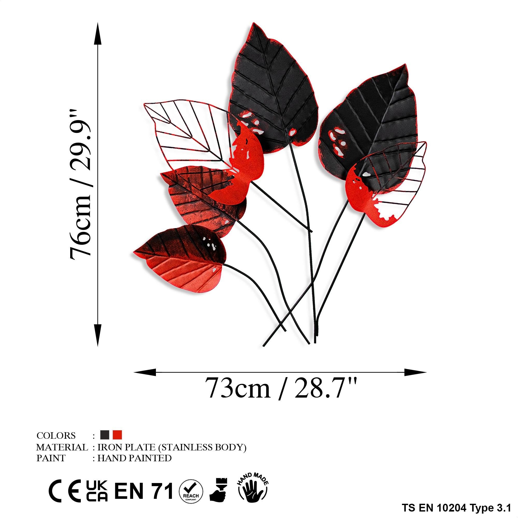 BYS-116 Dekoratif Metal Duvar Tablosu | ByLamp