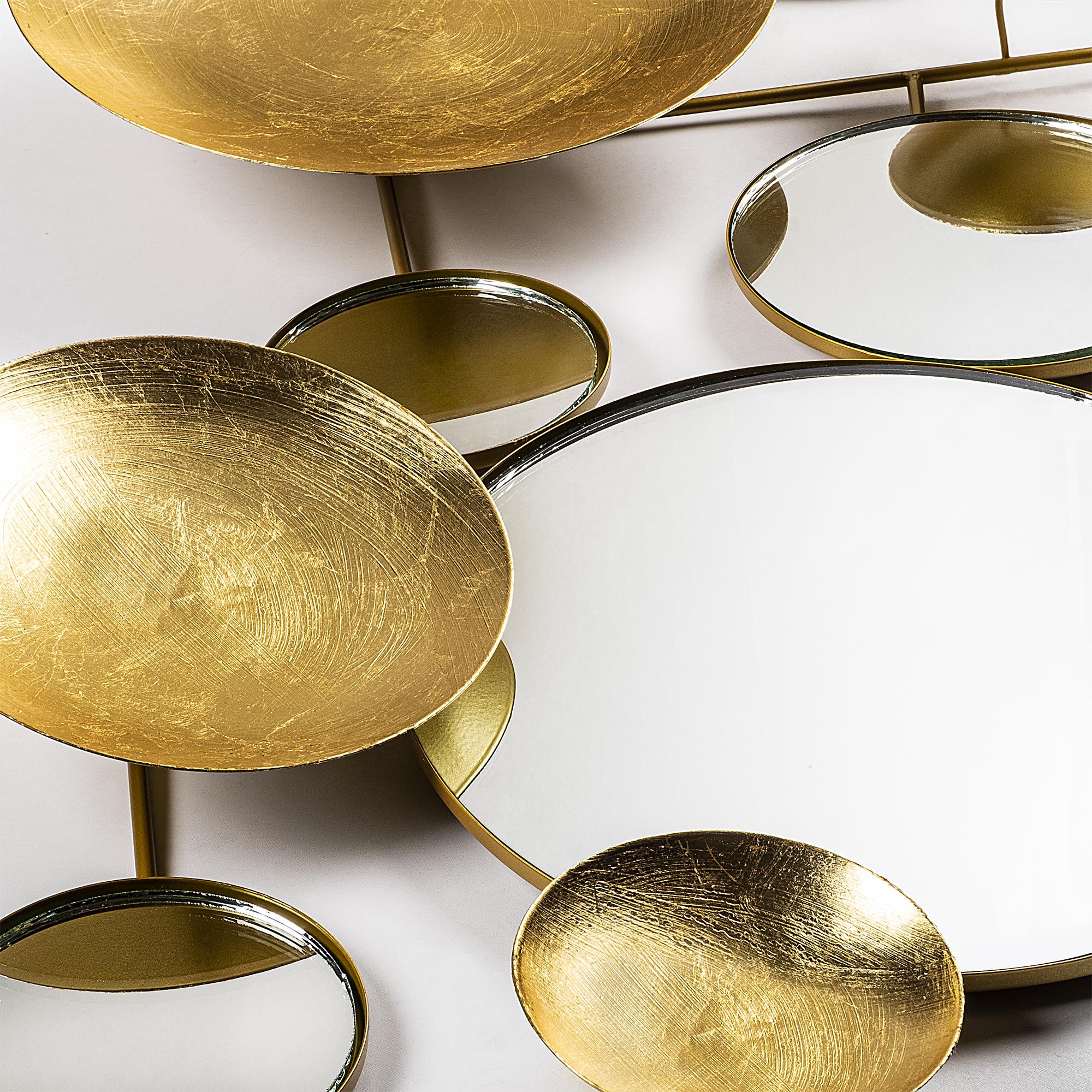 BYS-117 Dekoratif Metal Duvar Aynası | ByLamp