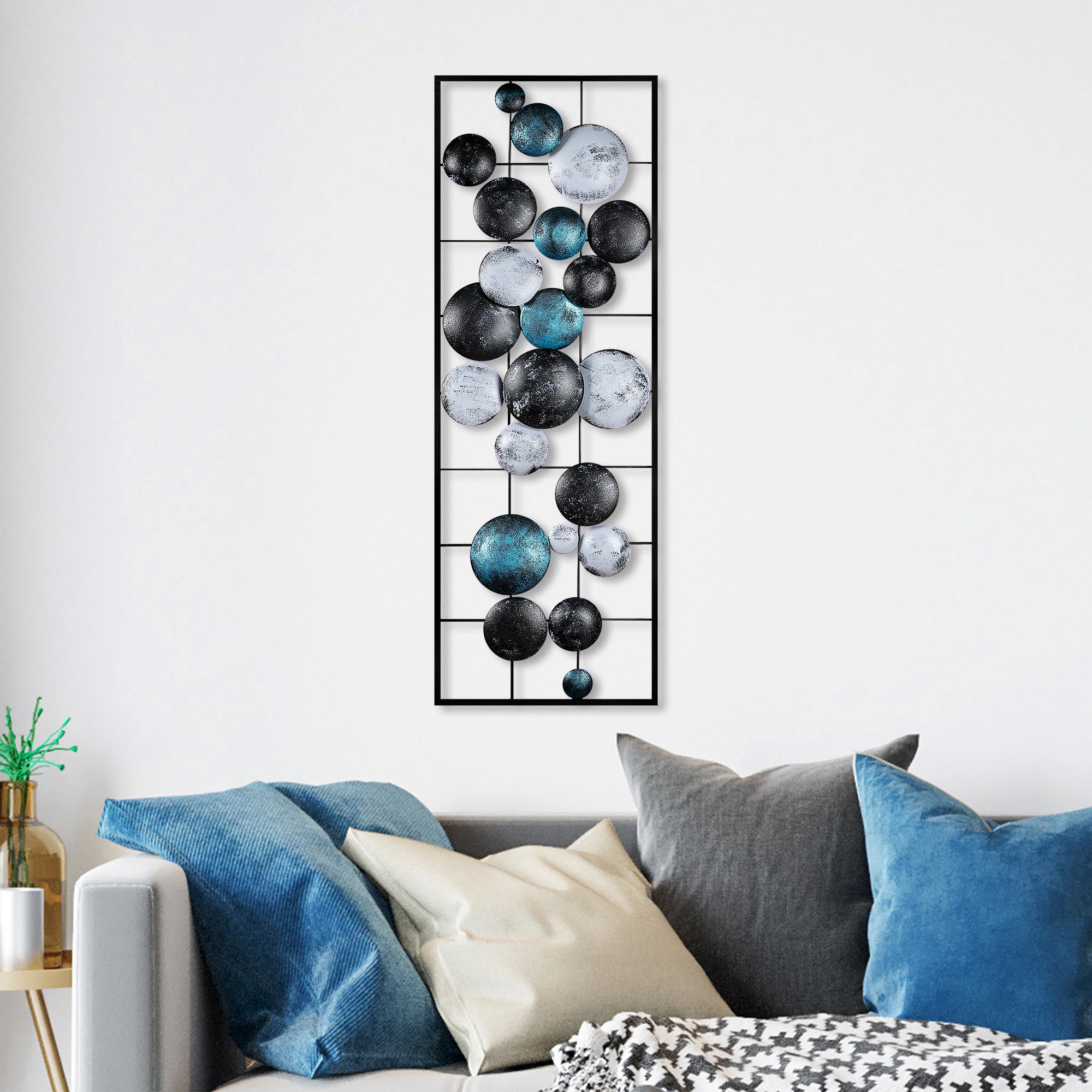 BYS-119-A Dekoratif Metal Duvar Tablosu | ByLamp