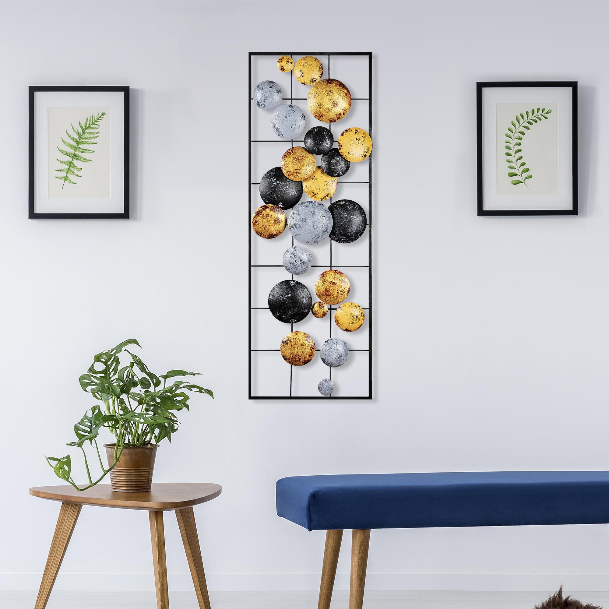 BYS-119-B Dekoratif Metal Duvar Tablosu | ByLamp