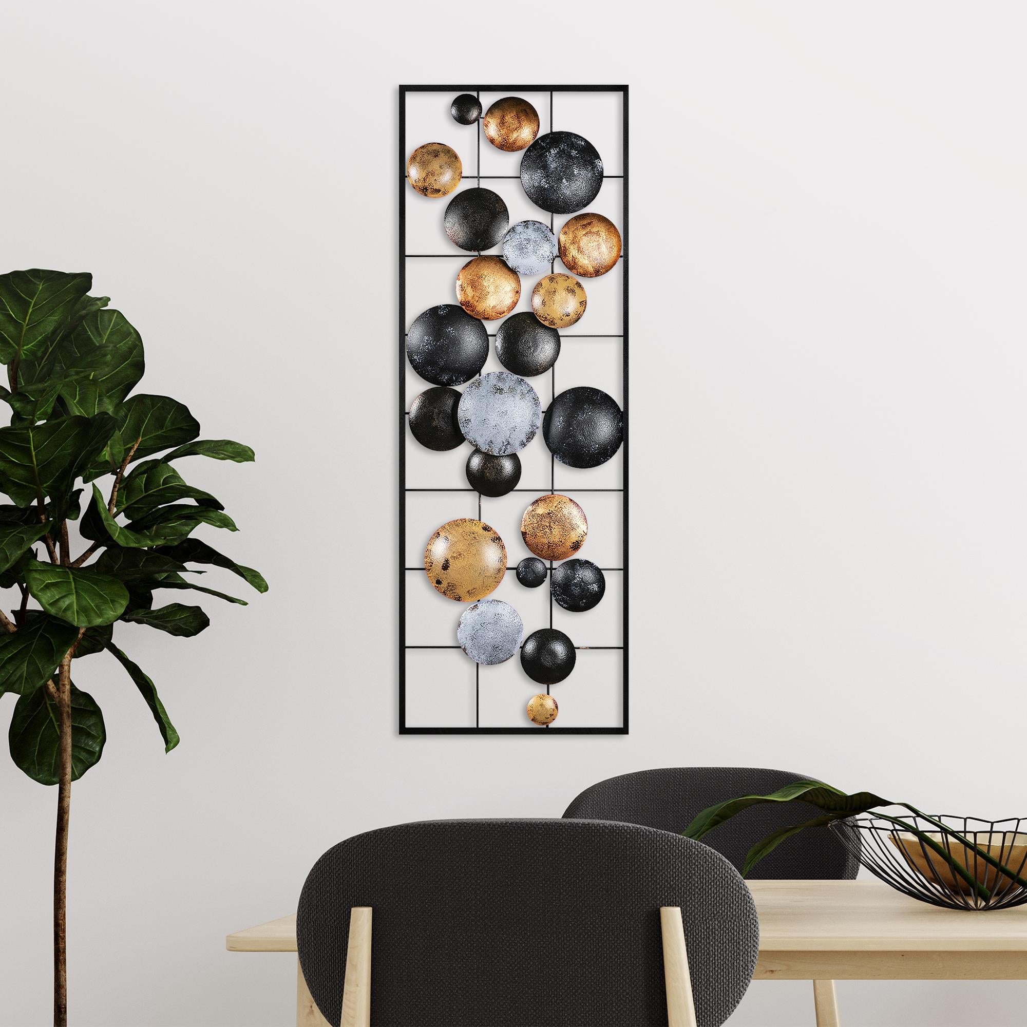 BYS-119 Dekoratif Metal Duvar Tablosu | ByLamp