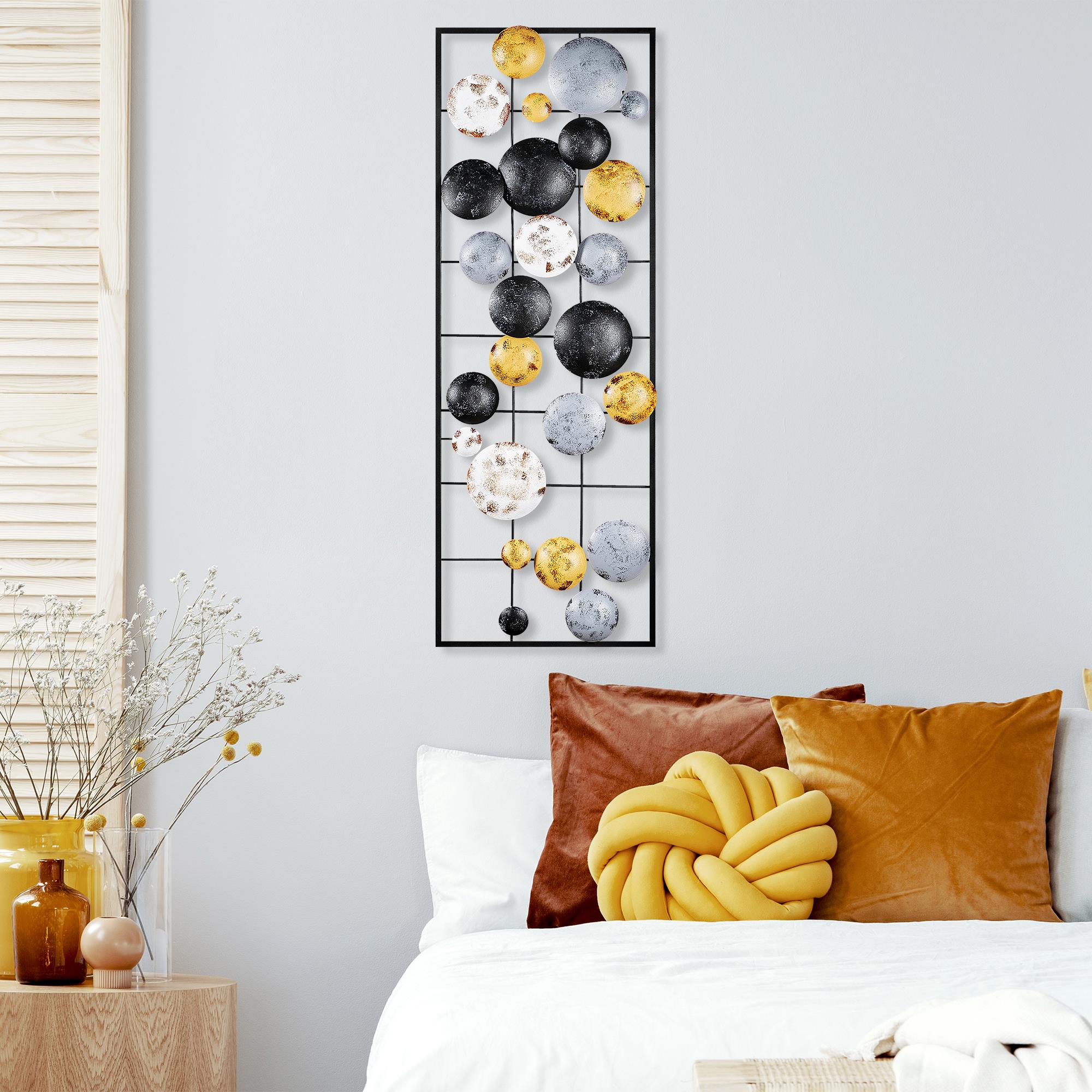 BYS-120-B Dekoratif Metal Duvar Tablosu | ByLamp