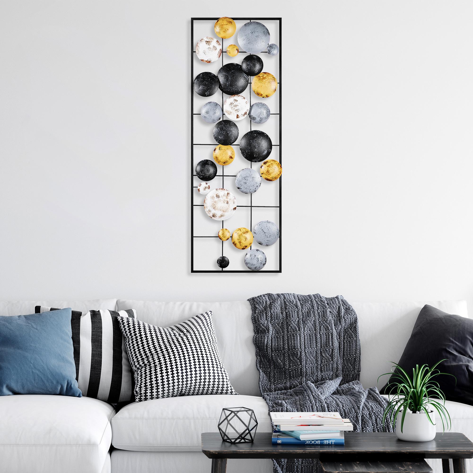 BYS-120-B Dekoratif Metal Duvar Tablosu | ByLamp