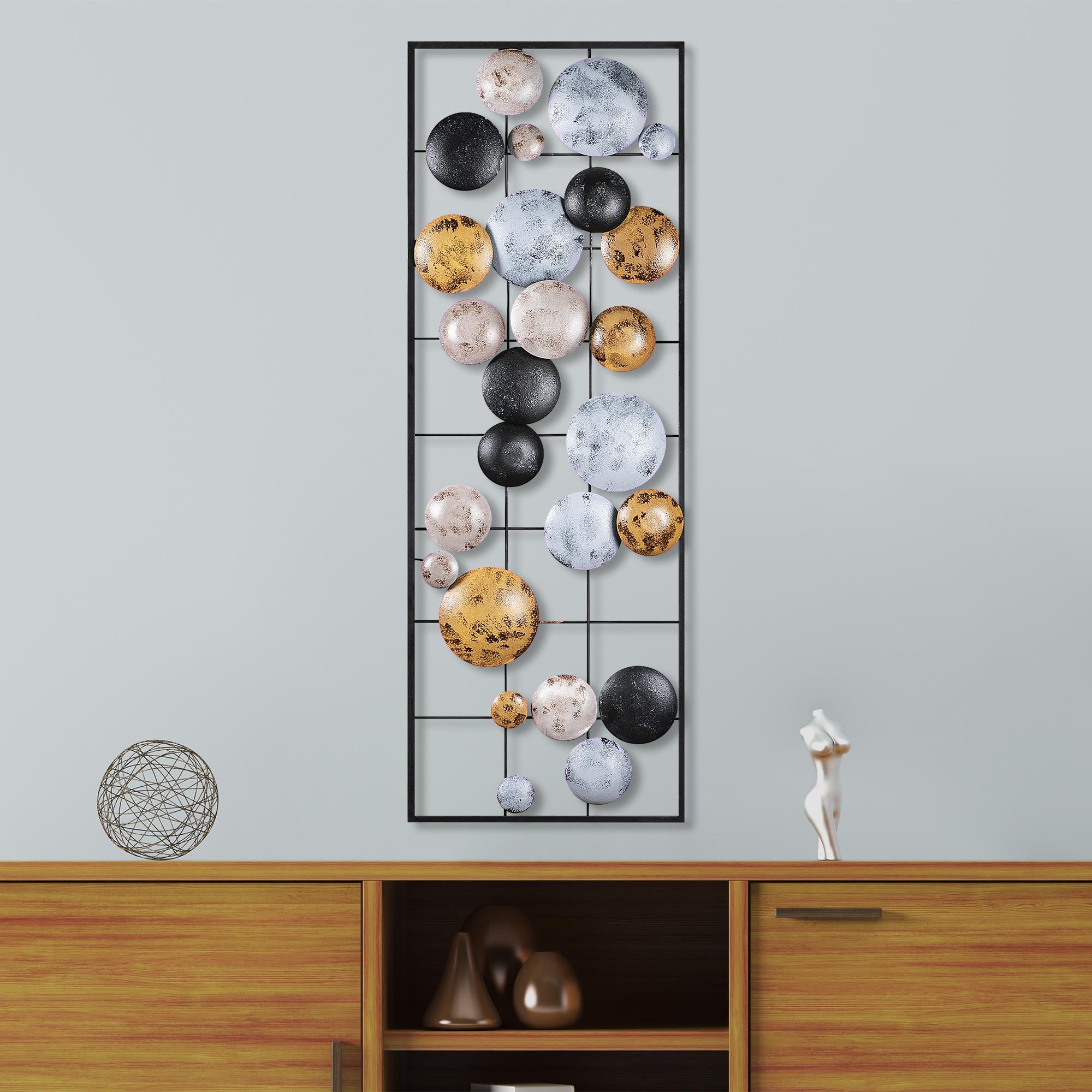 BYS-120 Dekoratif Metal Duvar Tablosu | ByLamp