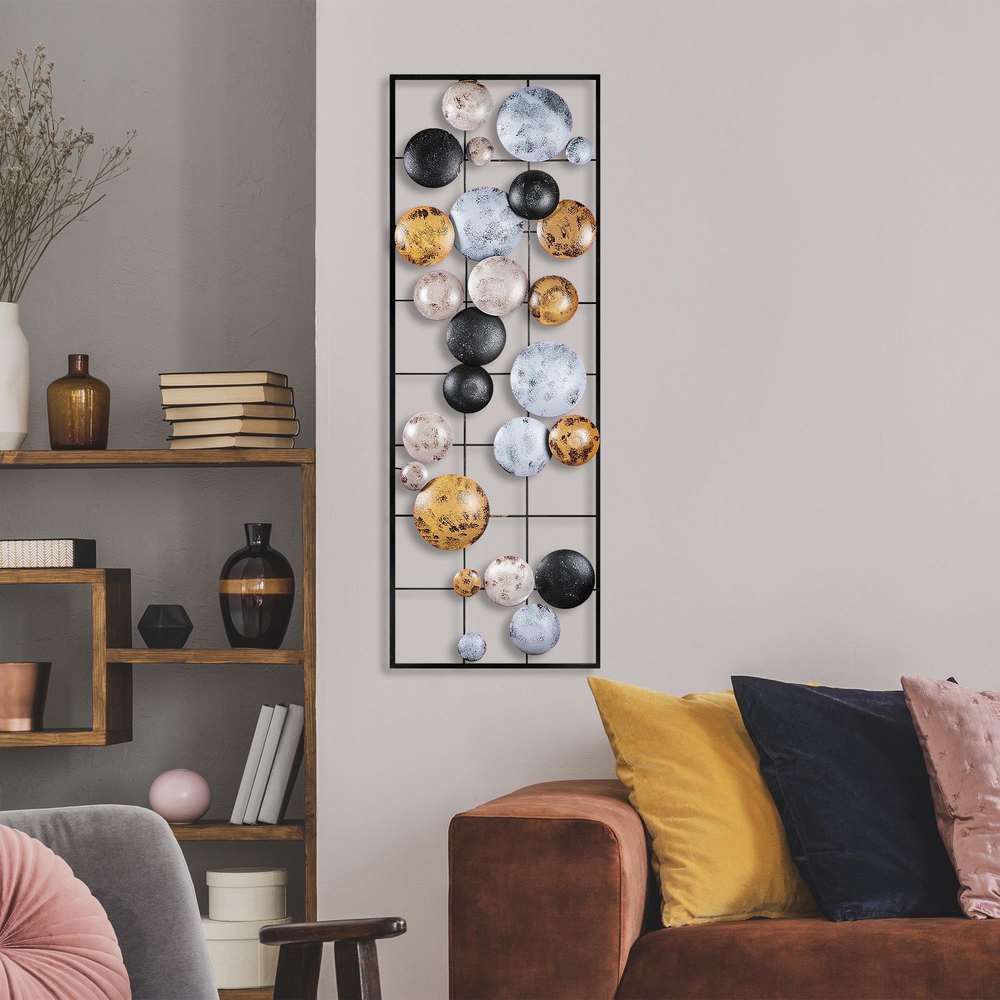 BYS-120 Dekoratif Metal Duvar Tablosu | ByLamp