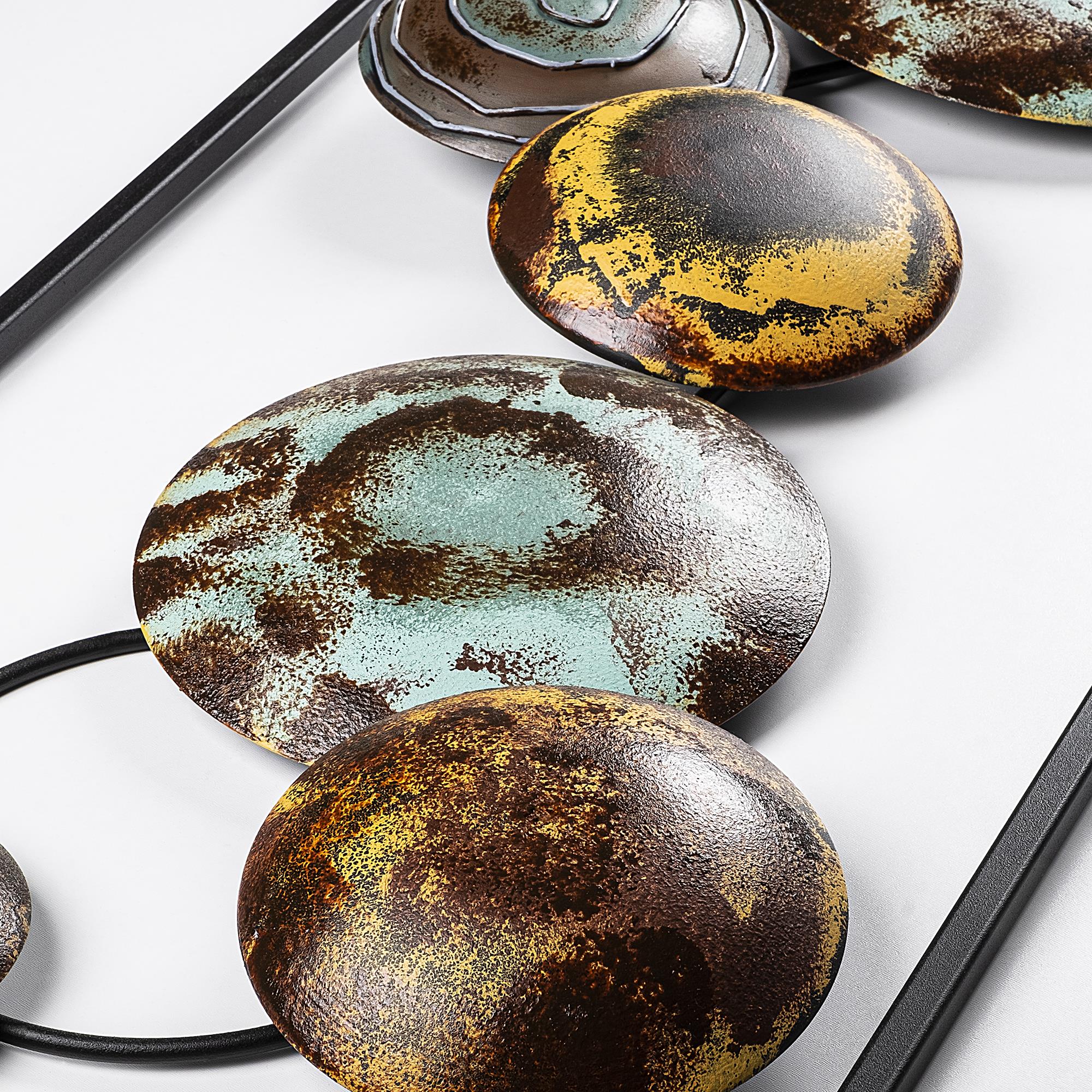 BYS-122-A Dekoratif Metal Duvar Tablosu | ByLamp