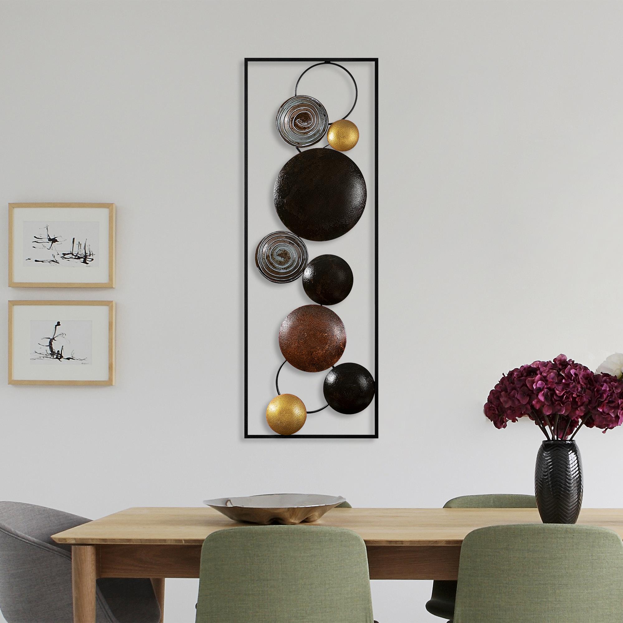 BYS-122 Dekoratif Metal Duvar Tablosu | ByLamp