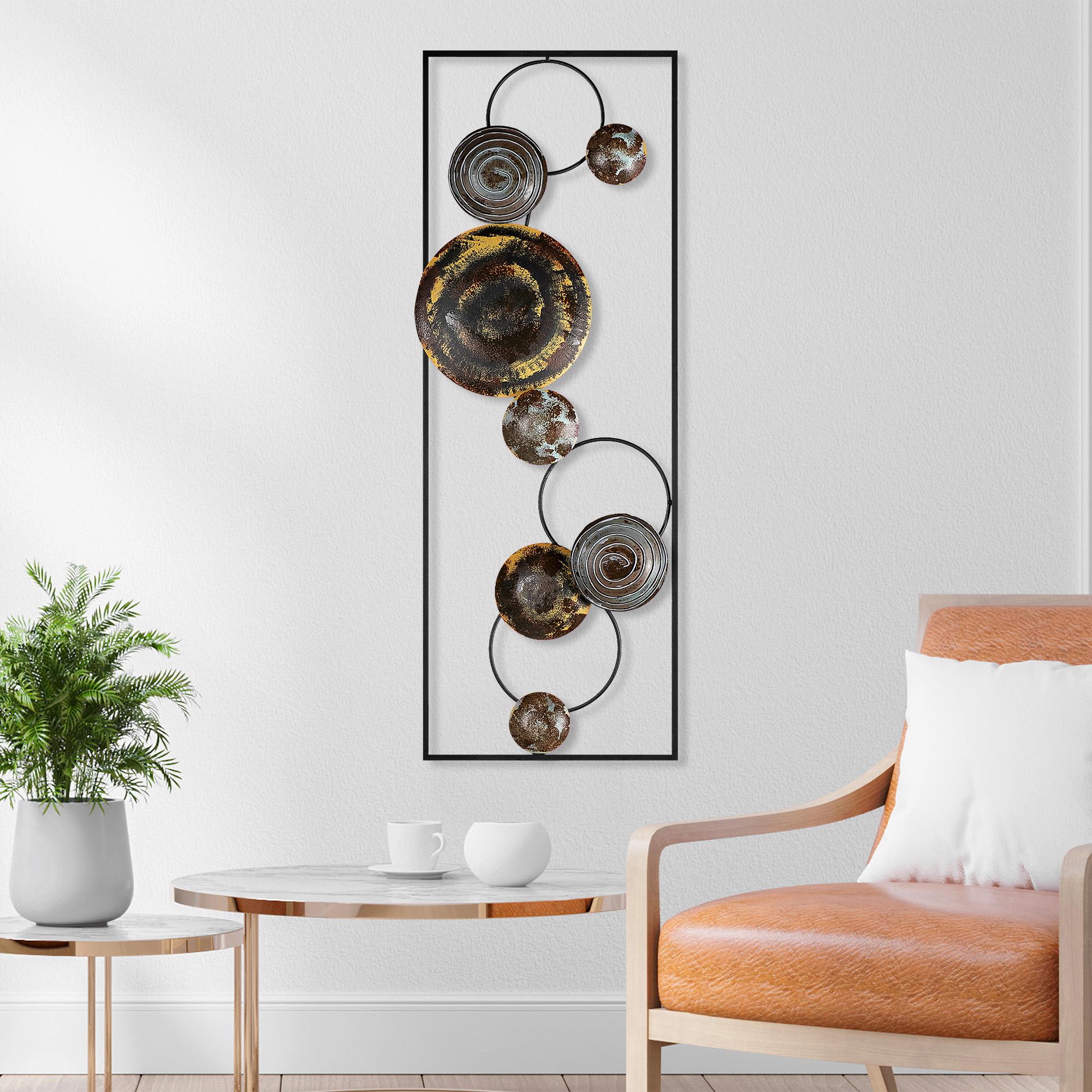 BYS-123-A Dekoratif Metal Duvar Tablosu | ByLamp