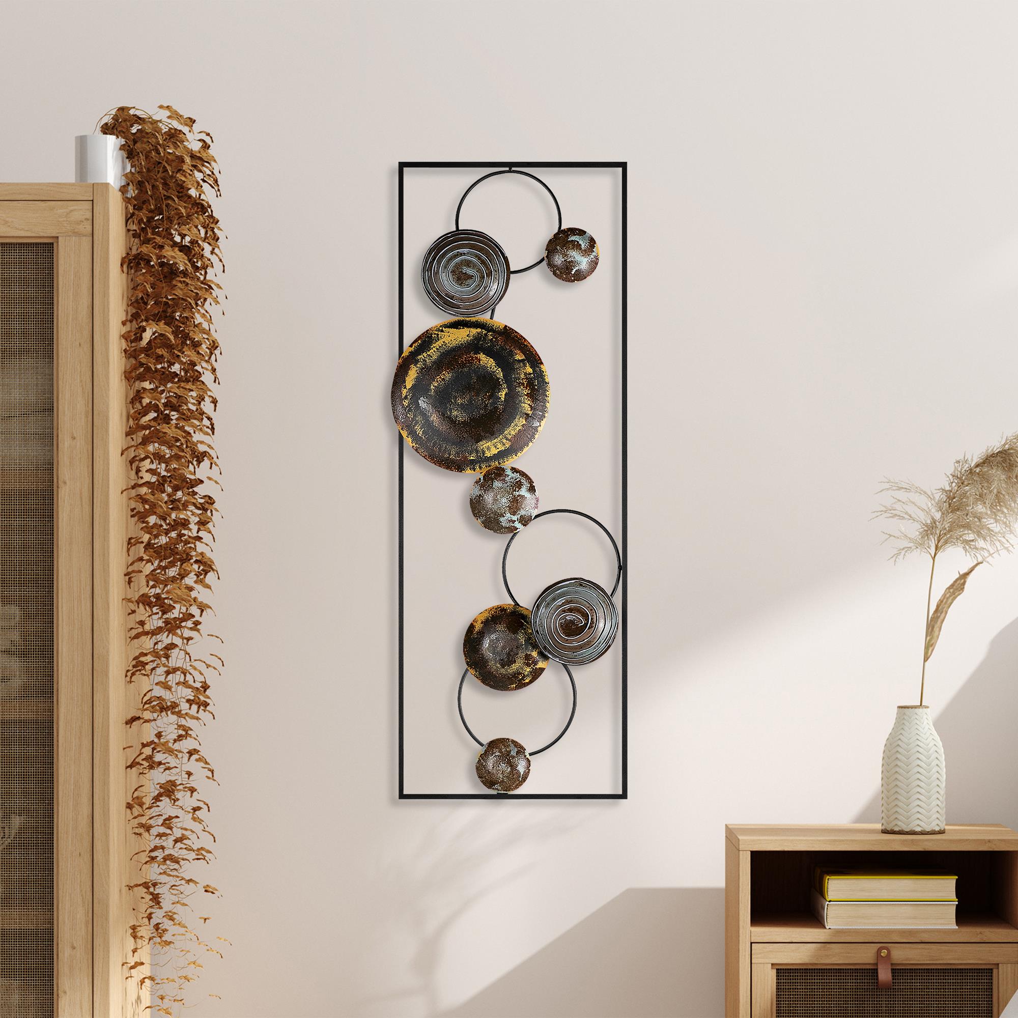 BYS-123-A Dekoratif Metal Duvar Tablosu | ByLamp