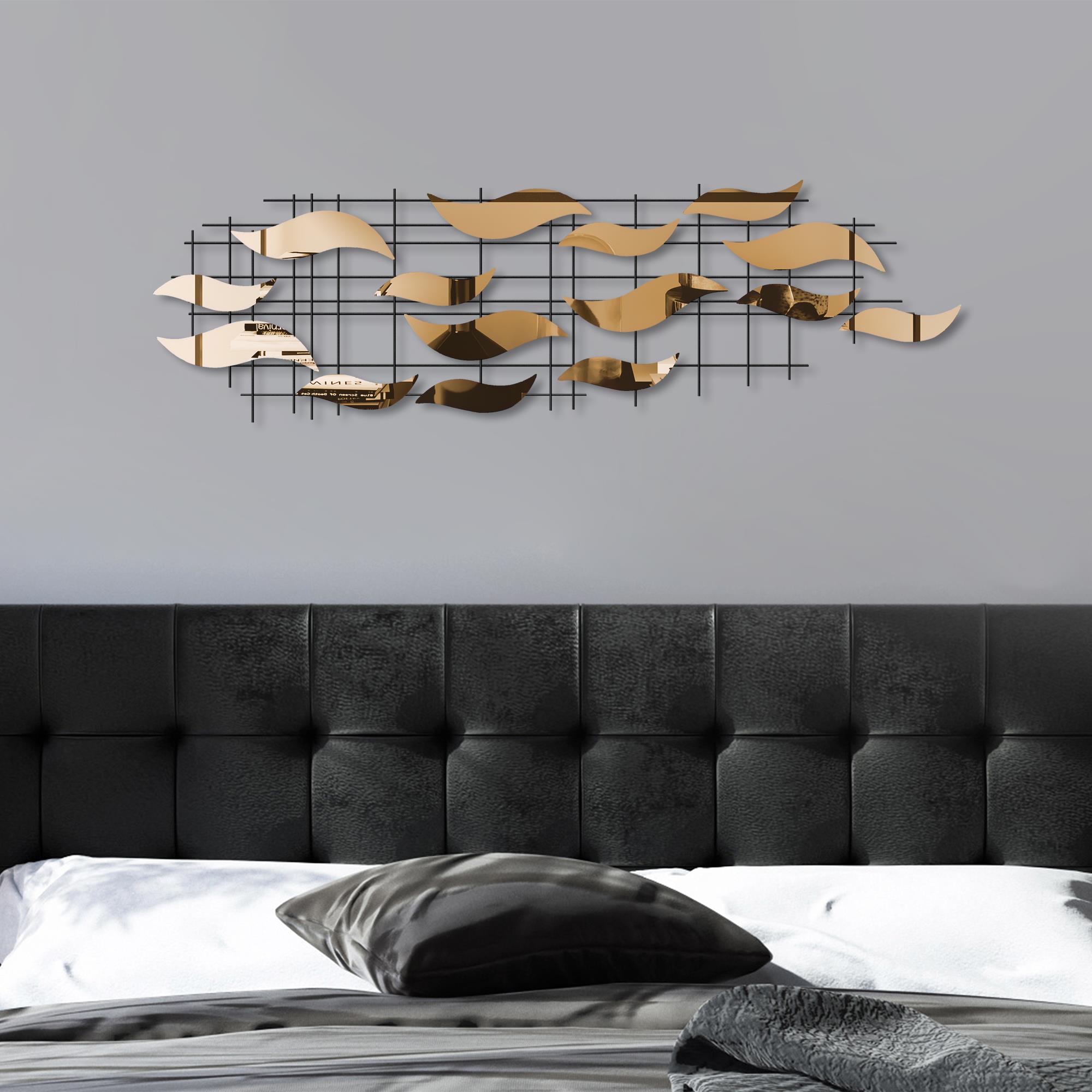 BYS-125-A Dekoratif Metal Duvar Tablosu | ByLamp