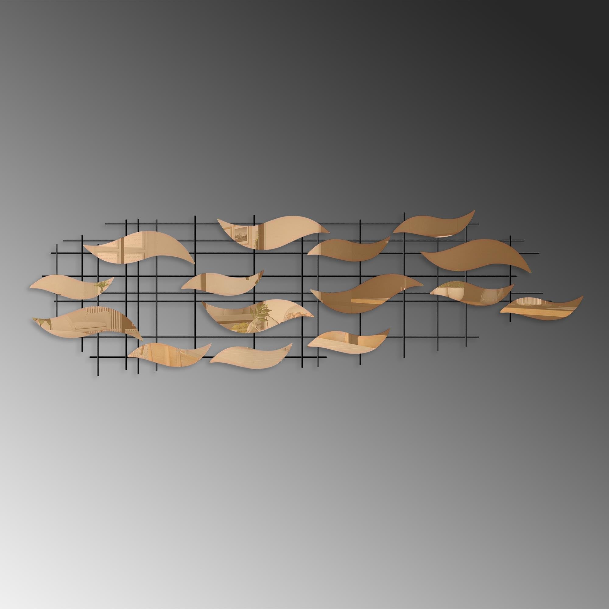 BYS-125-A Dekoratif Metal Duvar Tablosu | ByLamp