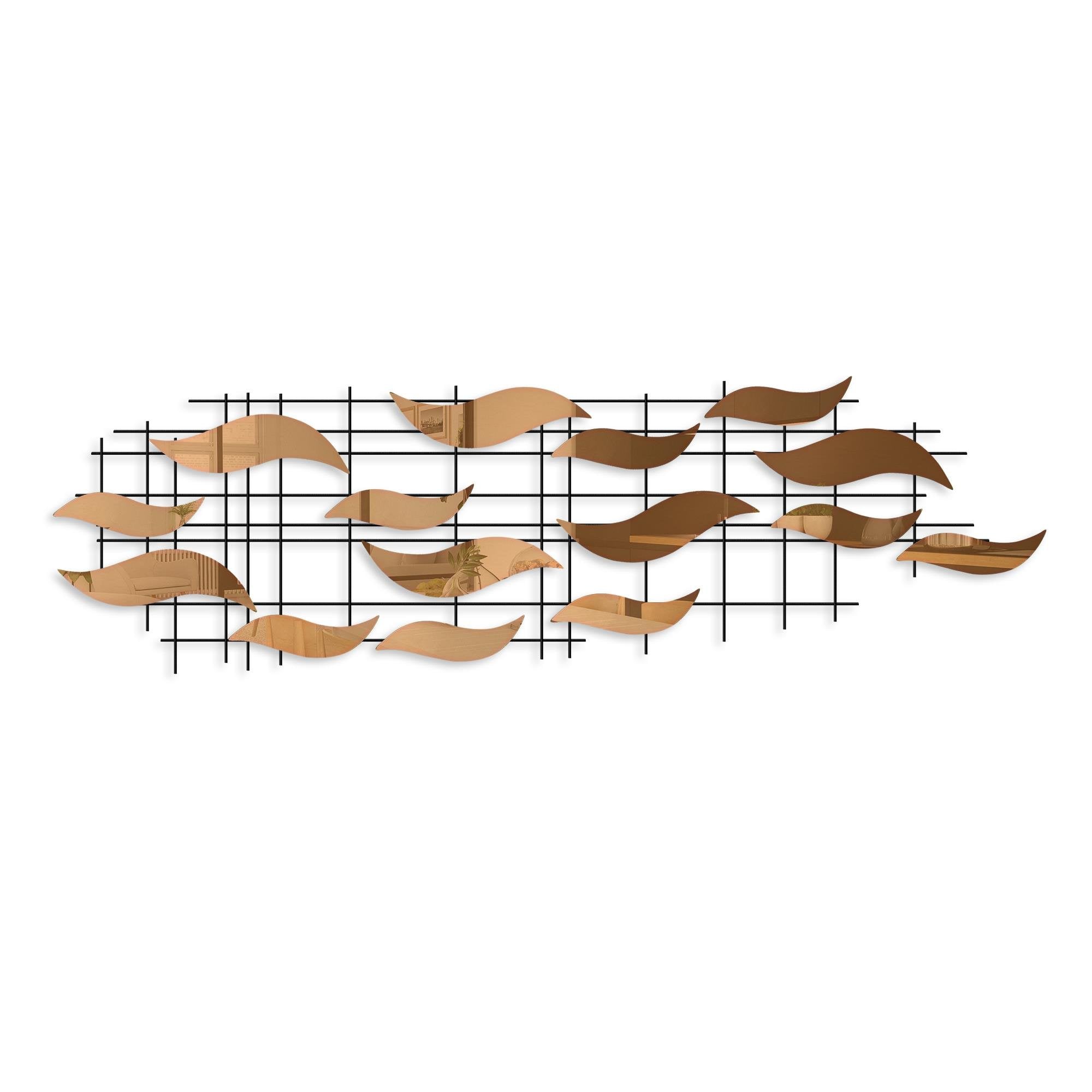 BYS-125-A Dekoratif Metal Duvar Tablosu | ByLamp