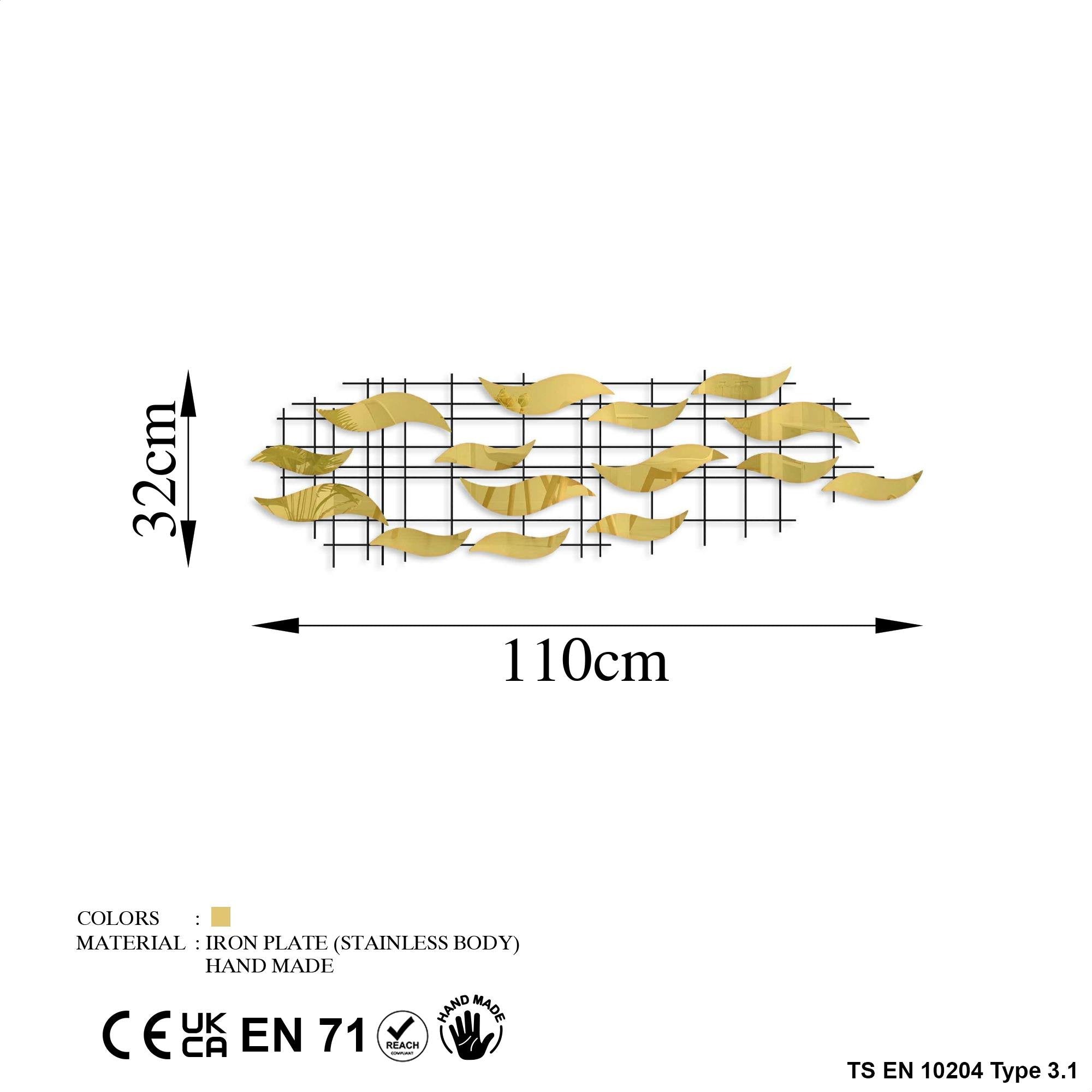 BYS-125 Dekoratif Metal Duvar Tablosu | ByLamp