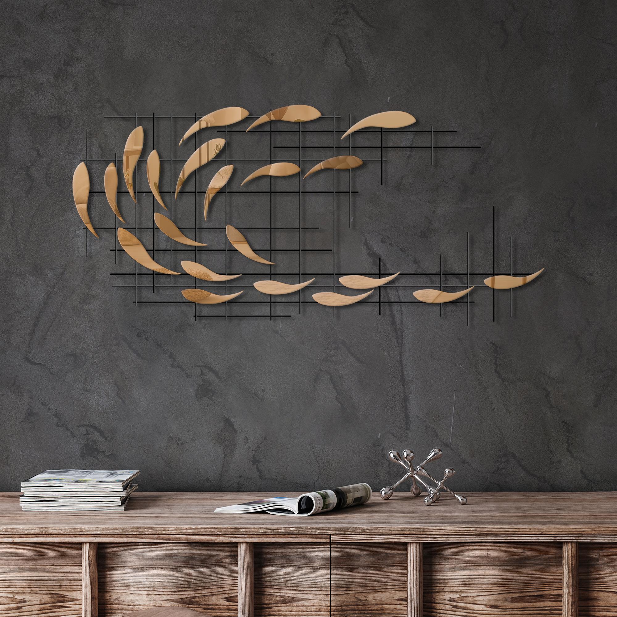 BYS-126-A Dekoratif Metal Duvar Tablosu | ByLamp