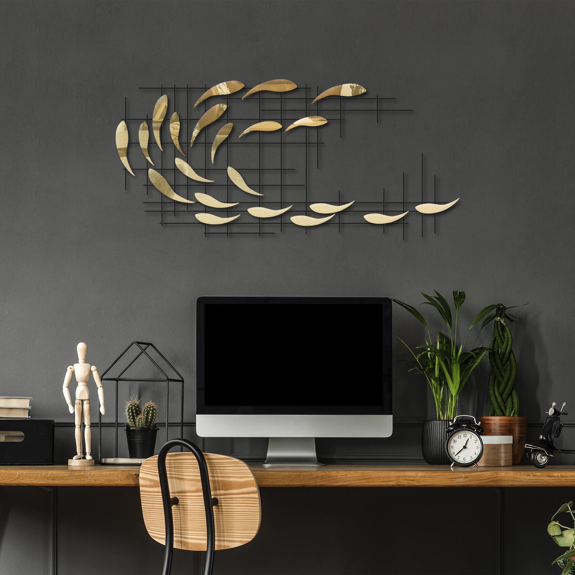 BYS-126 Dekoratif Metal Duvar Tablosu | ByLamp