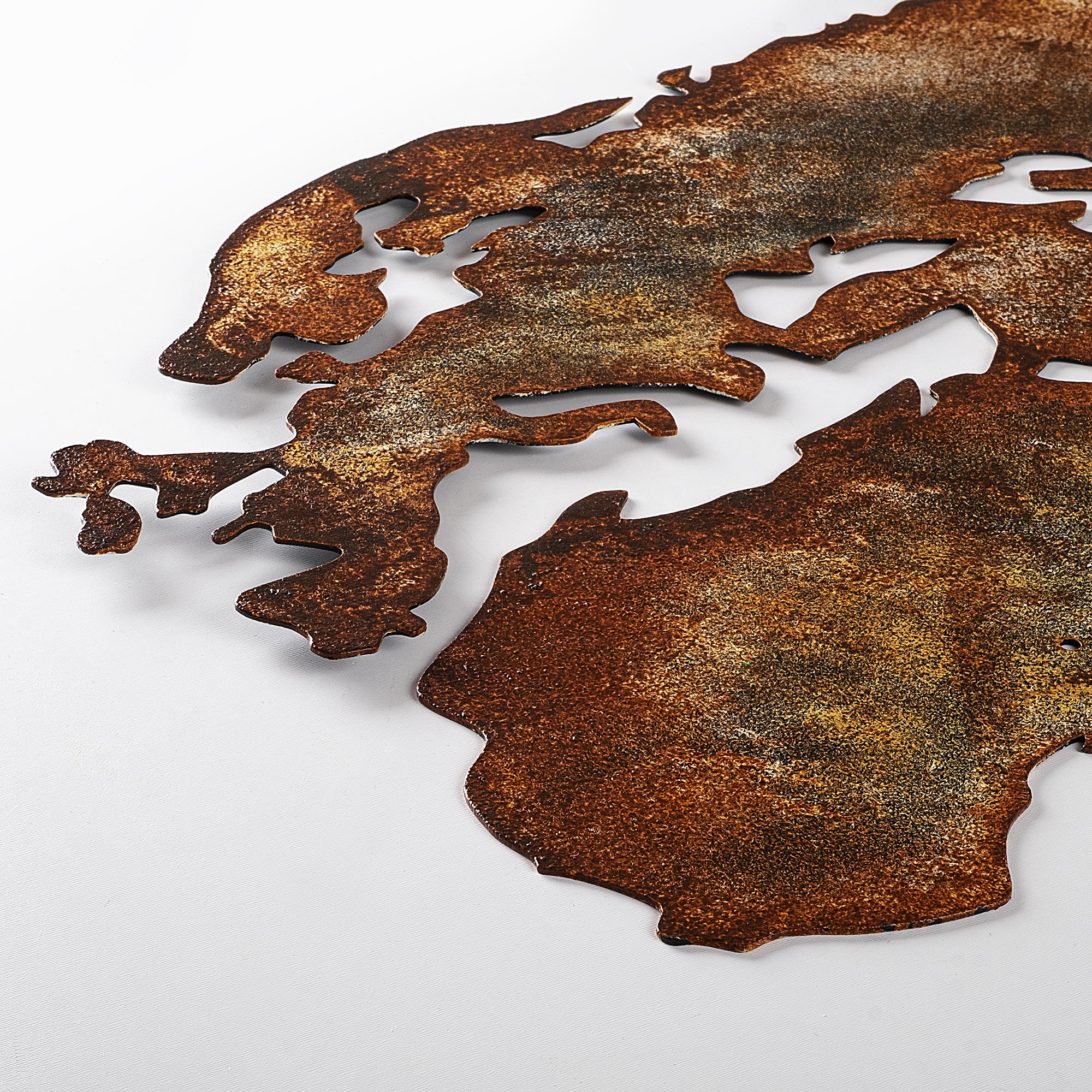 BYS-127-A Dekoratif Metal Duvar Tablosu | ByLamp