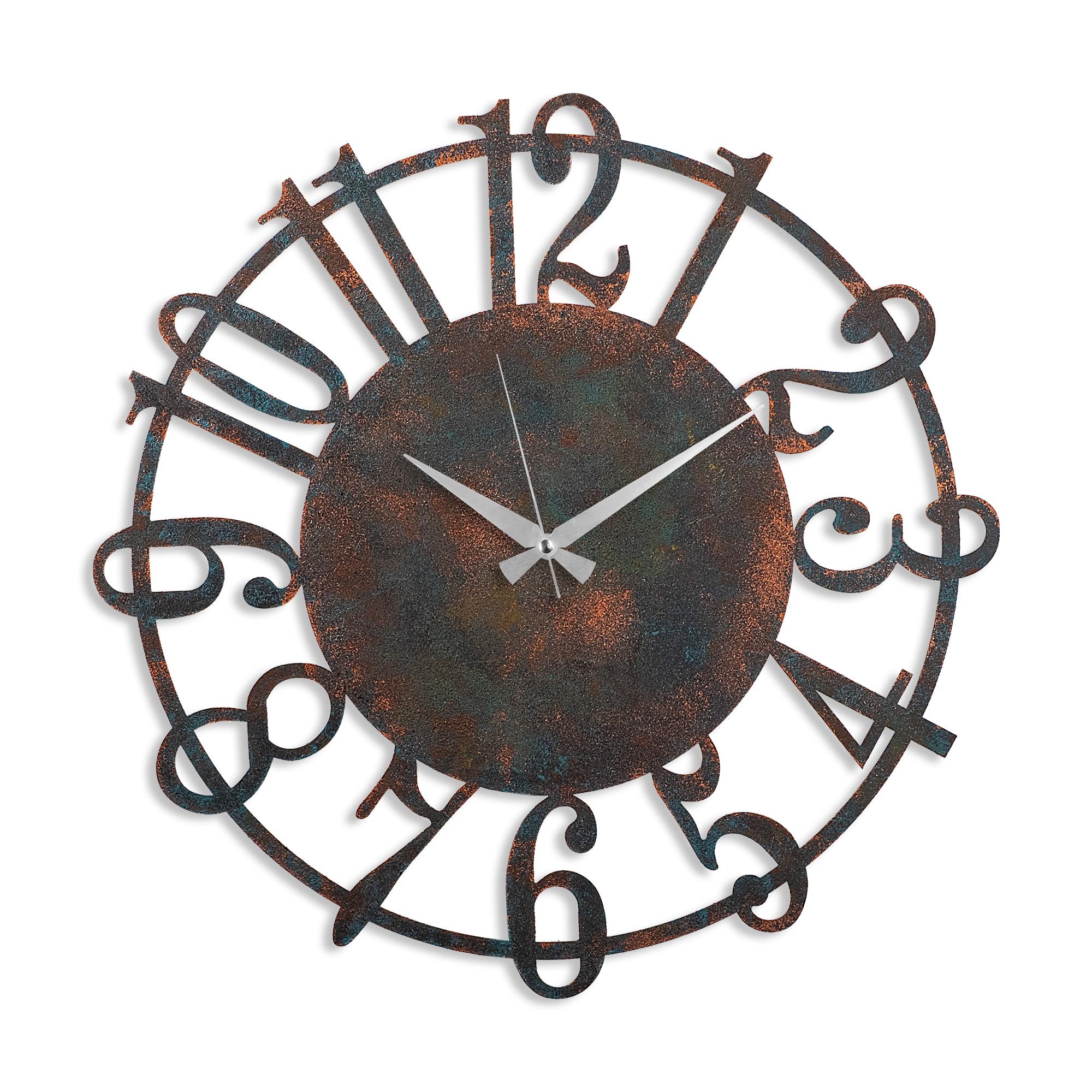 BYS-128-C Dekoratif Metal Duvar Saati | ByLamp