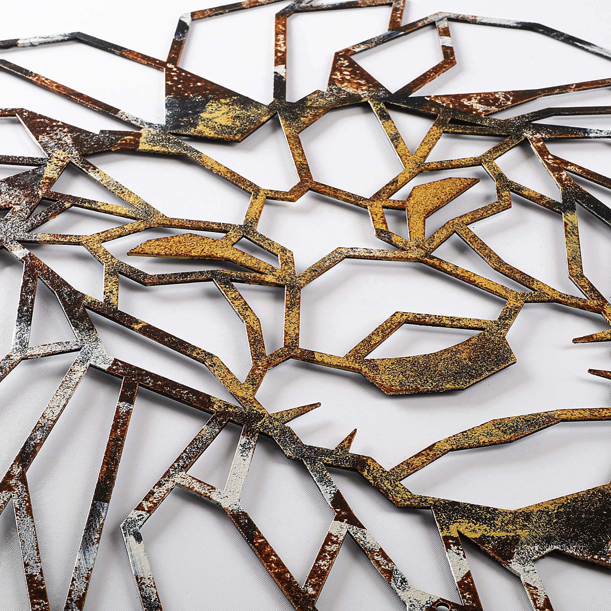 BYS-130-A Dekoratif Metal Duvar Tablosu | ByLamp