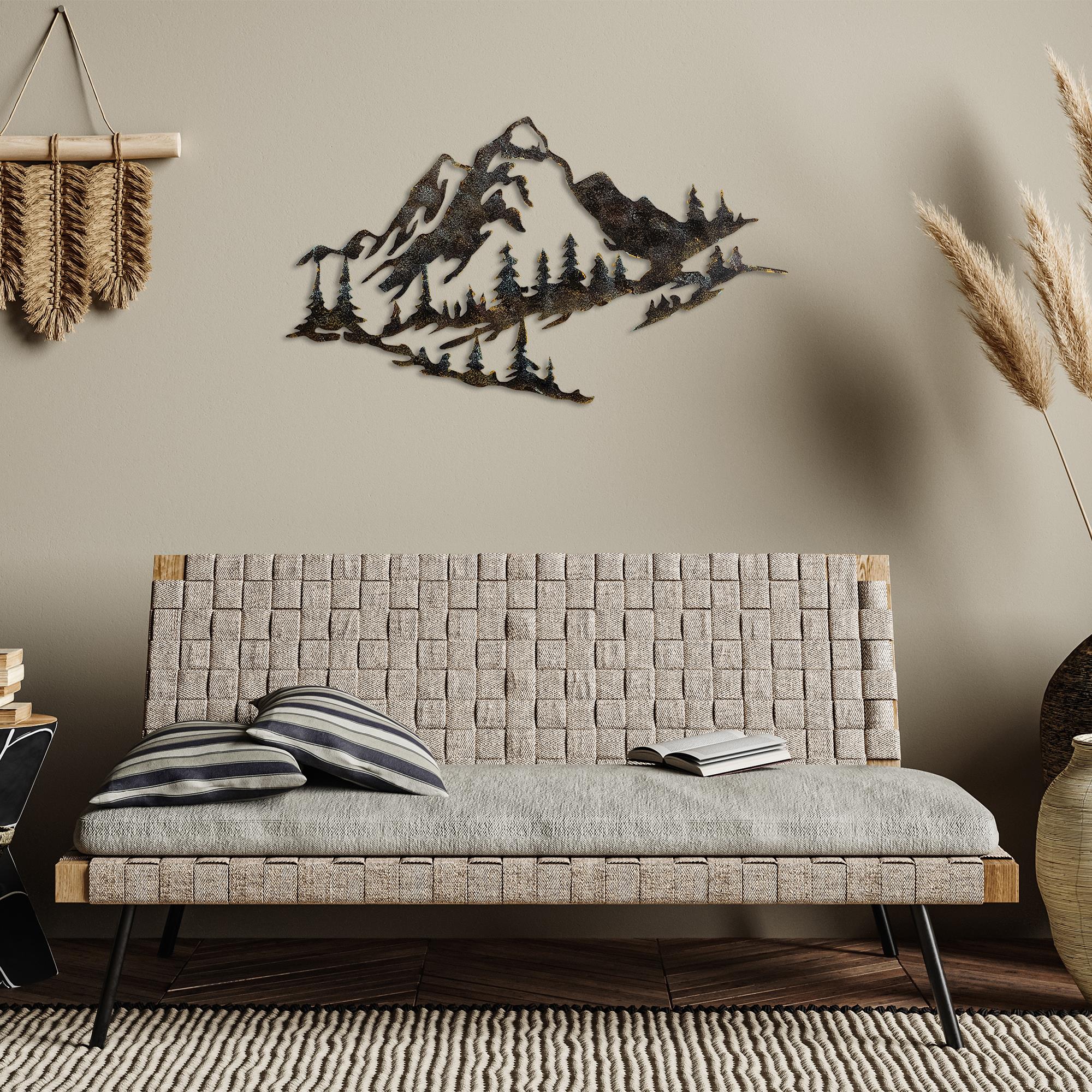 BYS-131-A Dekoratif Metal Duvar Tablosu | ByLamp