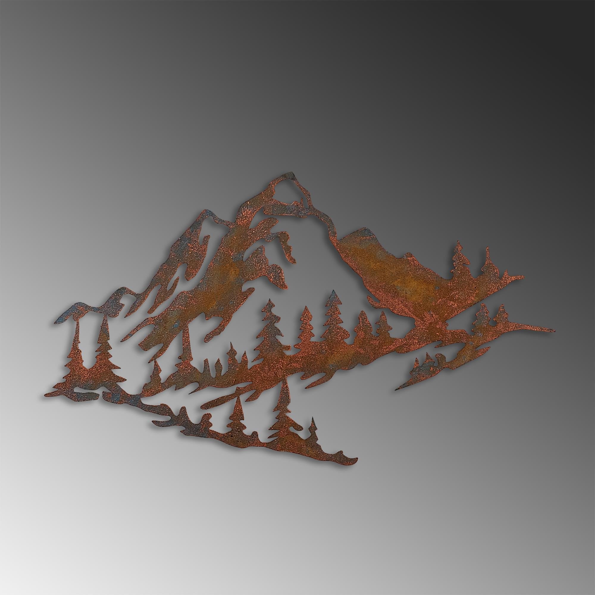 BYS-131-C Dekoratif Metal Duvar Tablosu | ByLamp