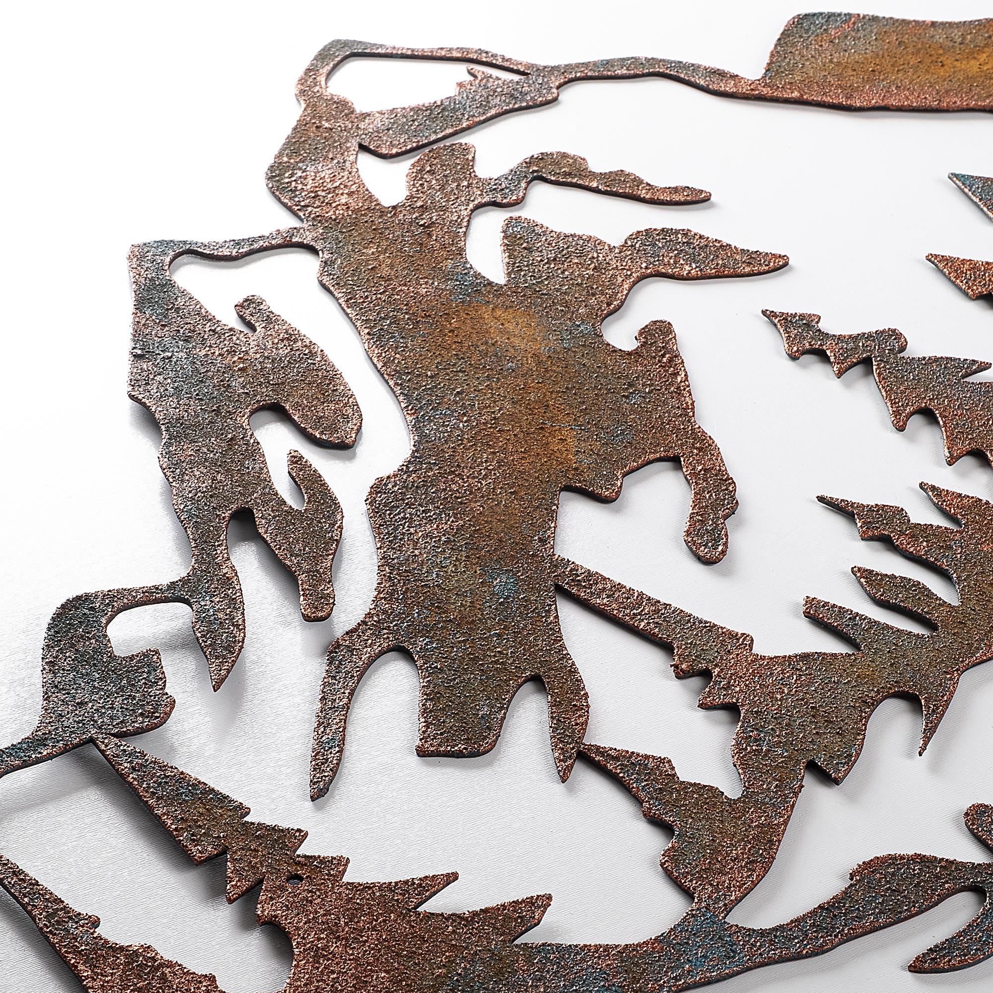 BYS-131-C Dekoratif Metal Duvar Tablosu | ByLamp